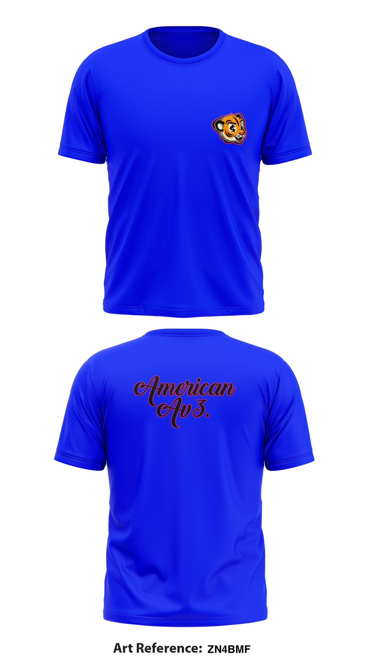 American Av3. Store 1 Core Men's SS Performance Tee - zn4bmf