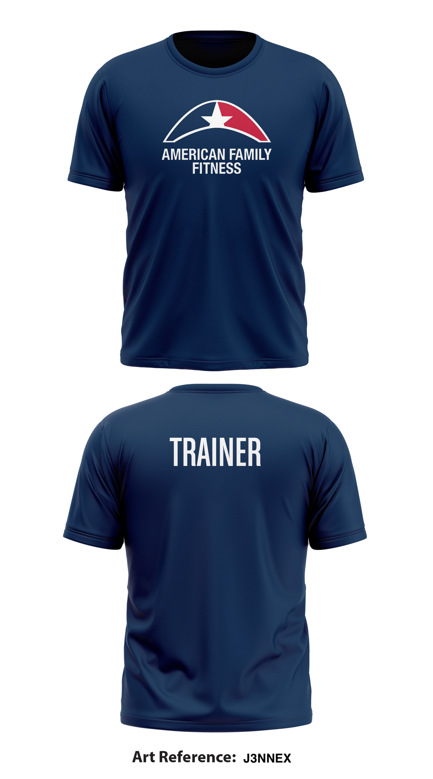 American Family Fitness Store 1 Core Men's SS Performance Tee - J3NnEx