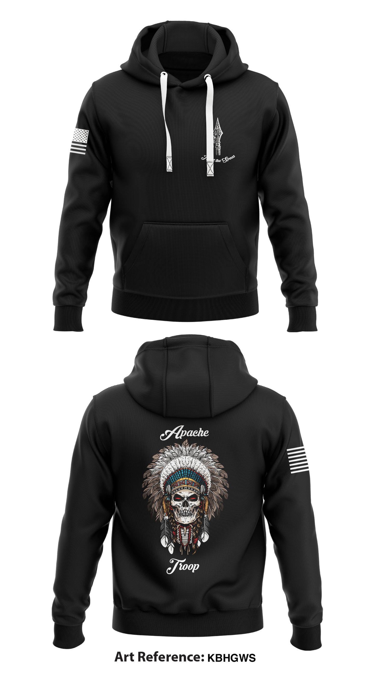 Apache Troop Store 2 Core Men's Hooded Performance Sweatshirt - KbHGwS