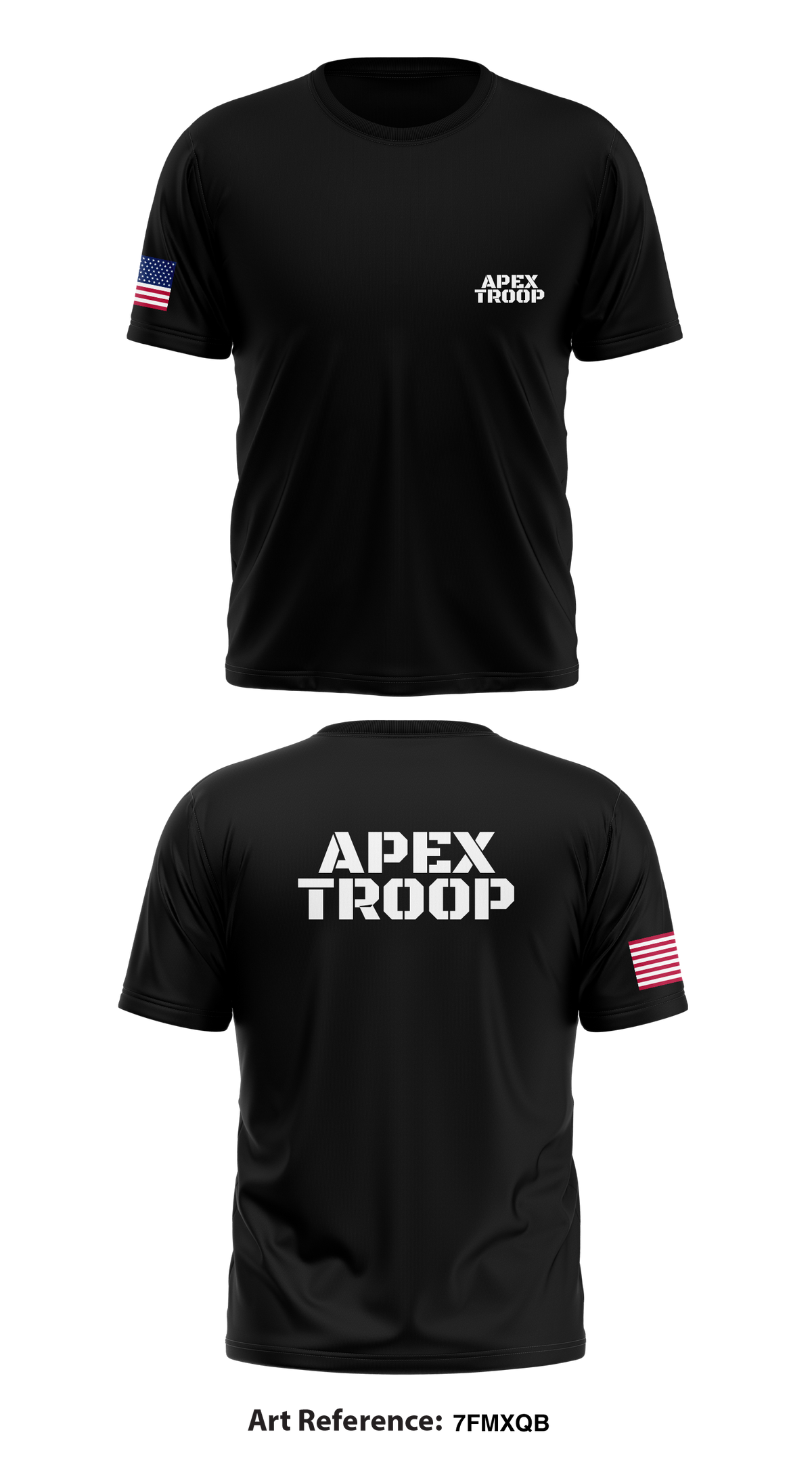 Apex troop Store 1 Core Men's SS Performance Tee - 7FmxqB