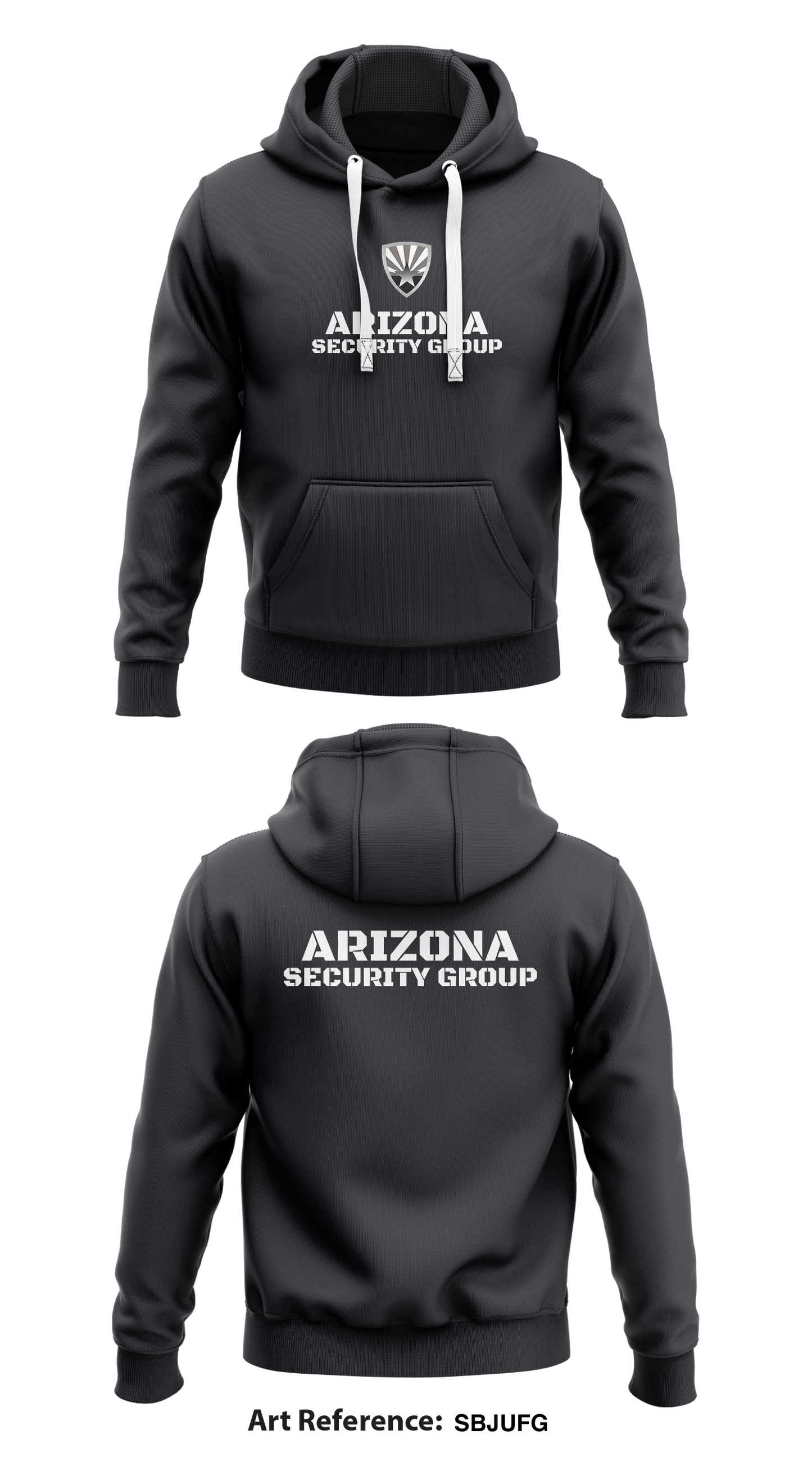 Arizona Security Group Core Men's Hooded Performance Sweatshirt - SBjufg