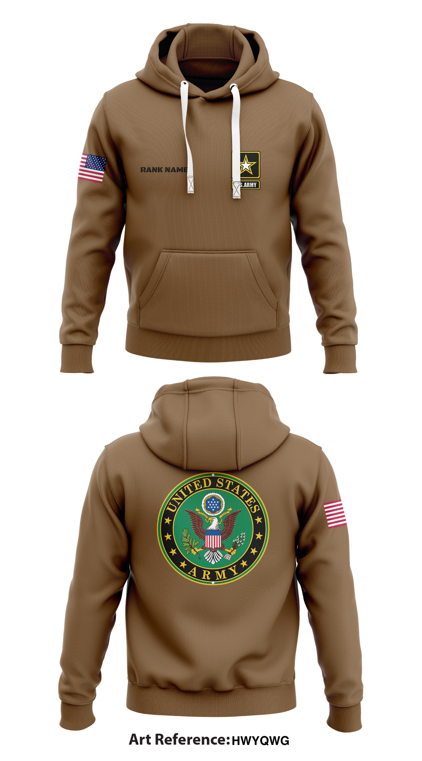 Army Store 1 Core Men's Hooded Performance Sweatshirt - hwYqWG