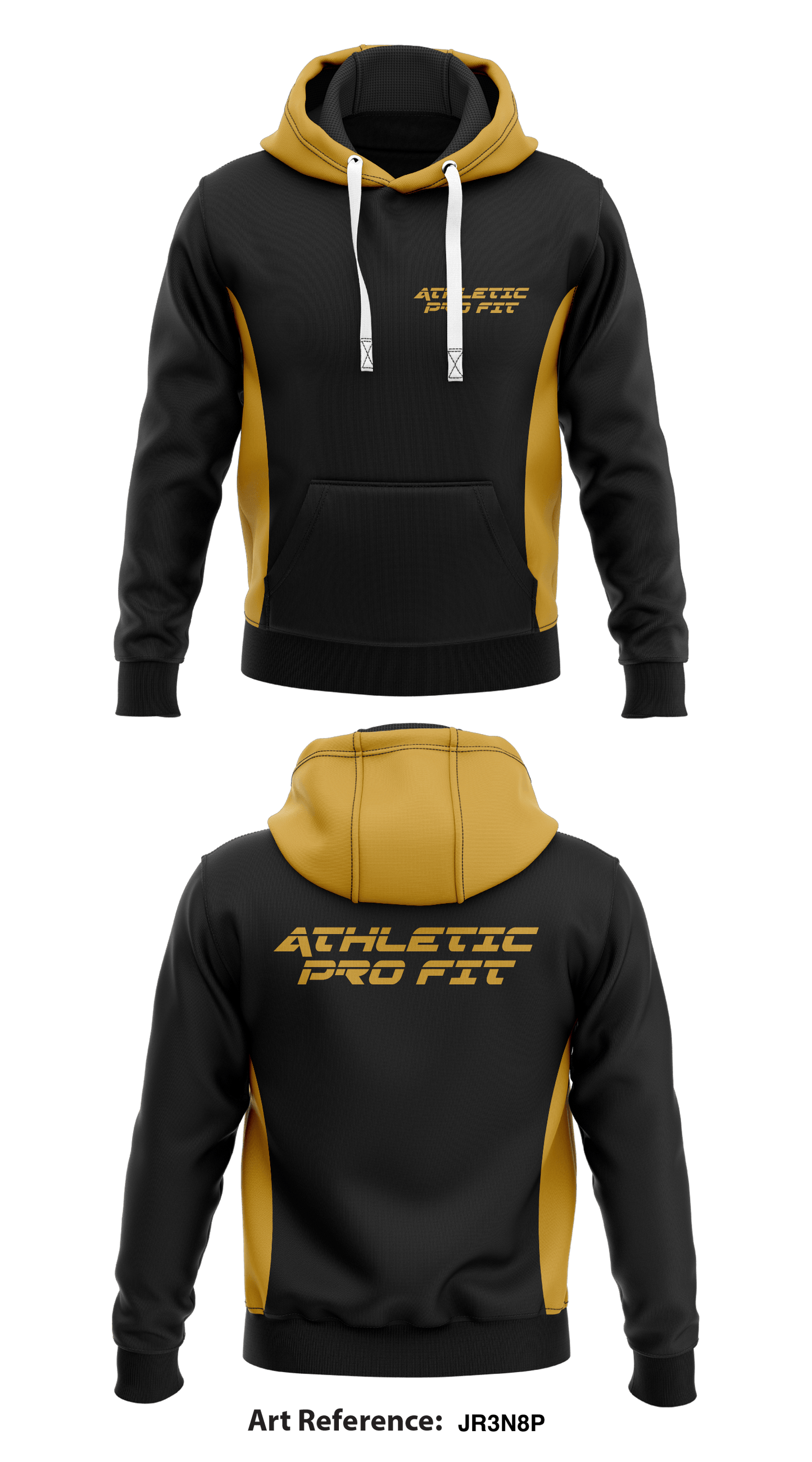 Athletic Pro Fit Store 1 Core Men's Hooded Performance Sweatshirt - jr3n8p