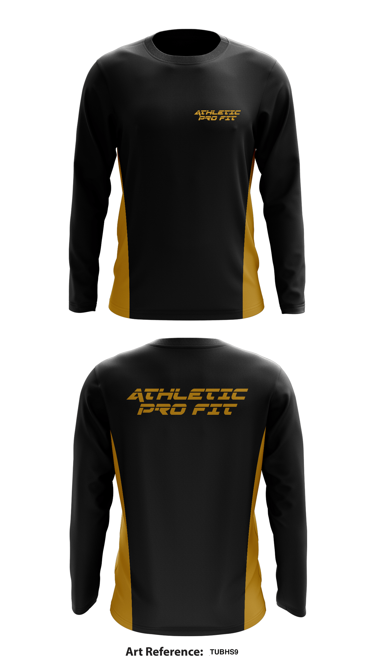 Athletic Pro Fit Store 1 Core Men's LS Performance Tee - TUbHs9