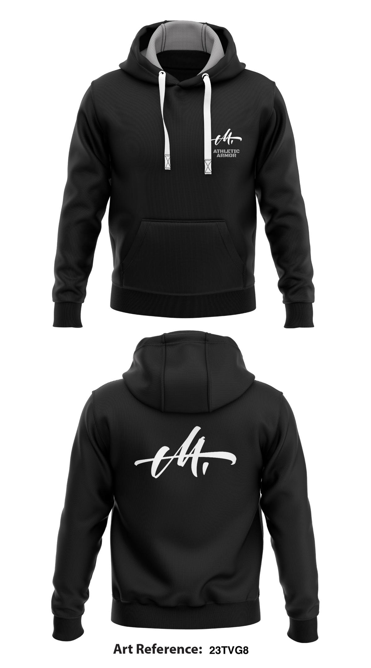 Athletic Armor Core Men's Hooded Performance Sweatshirt - 23tVG8