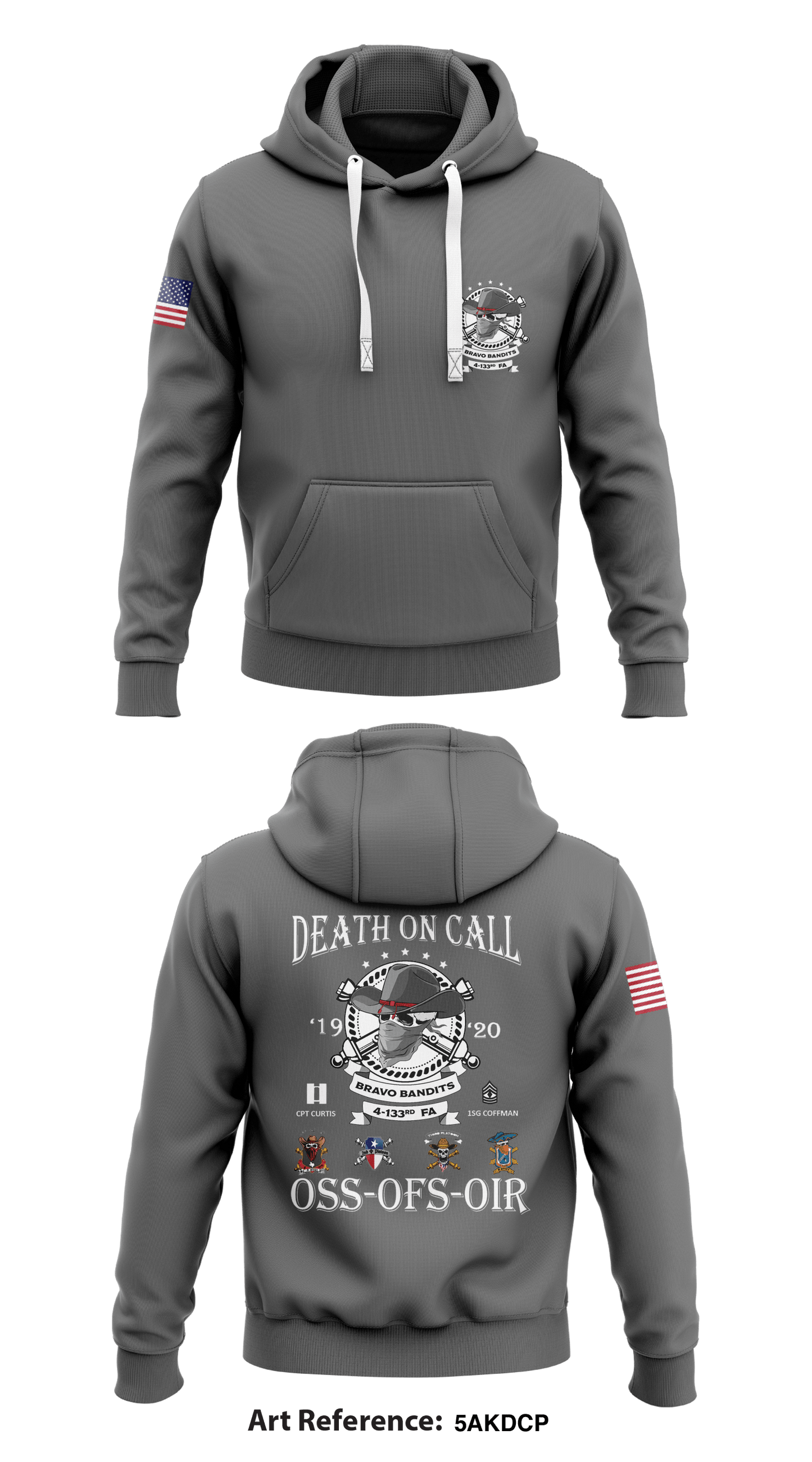 B-BTRY 4-133 FA Store 1 Core Men's Hooded Performance Sweatshirt - 5AkdCP