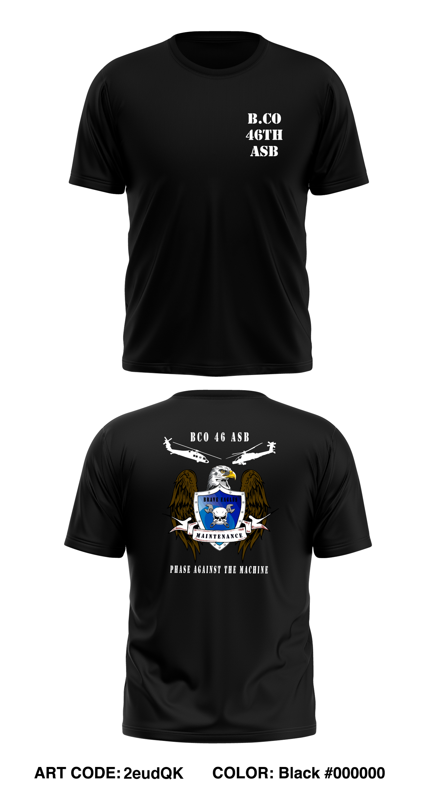 B.co 46th ASB Store 1 Core Men's SS Performance Tee - 2eudQK