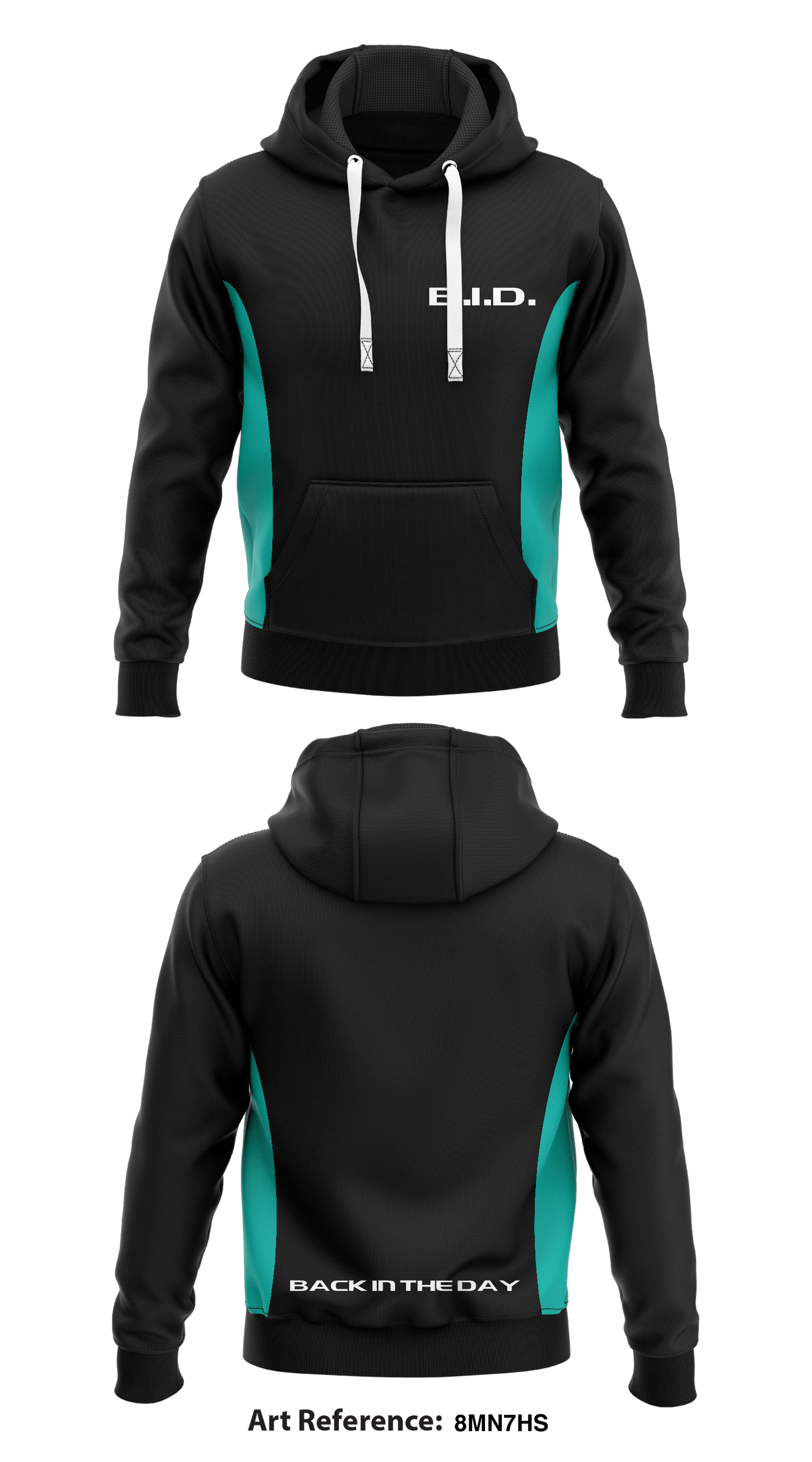 B.I.D. Core Men's Hooded Performance Sweatshirt - 8MN7HS