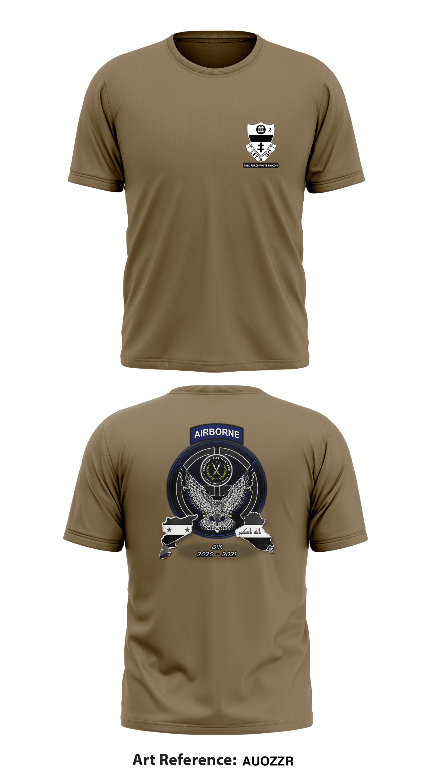 2-325 AIR, 2BCT Store 1 Core Men's SS Performance Tee - aUozzR