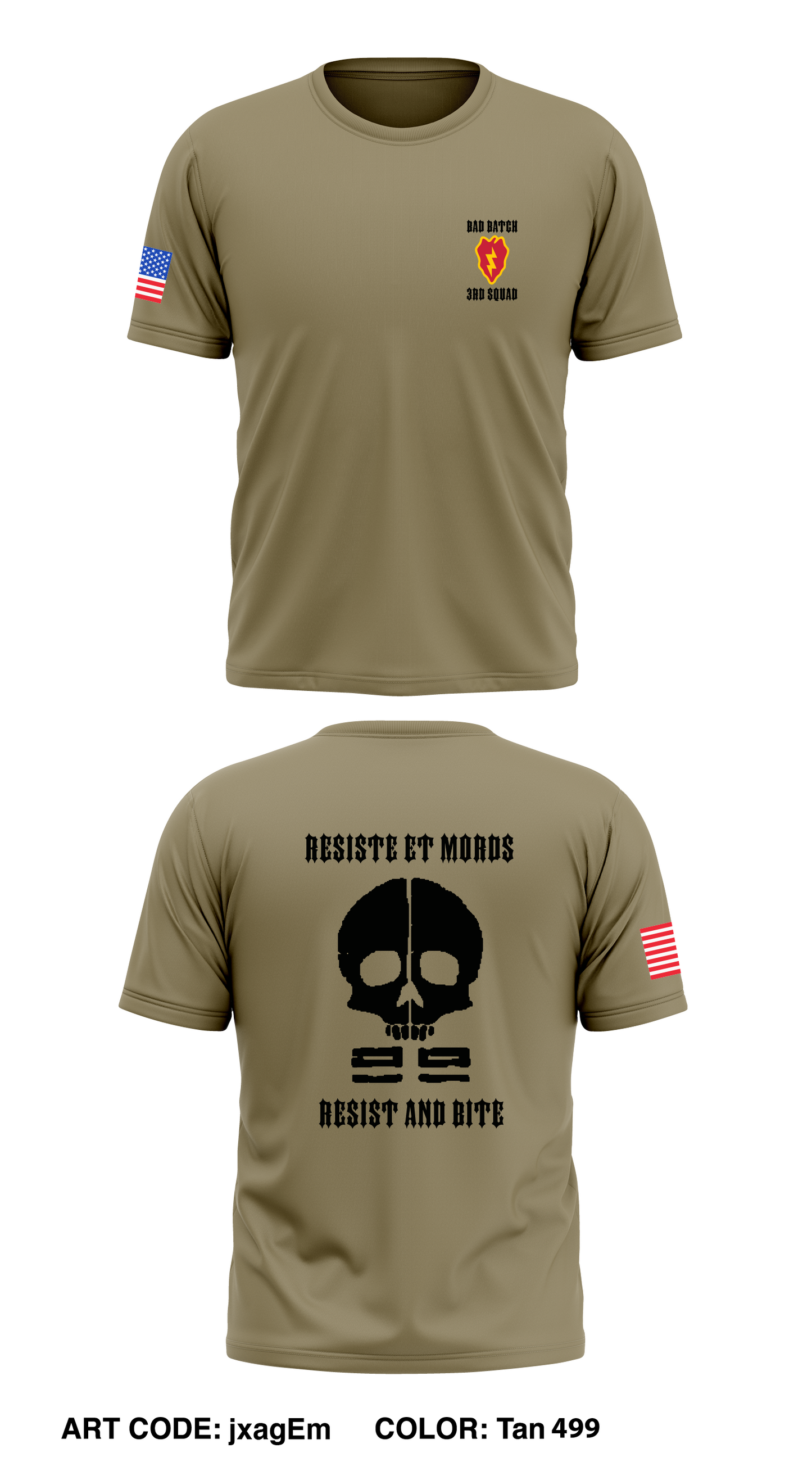 B Co, 1-5 IN, 25th ID Store 1 Core Men's SS Performance Tee - jxagEm