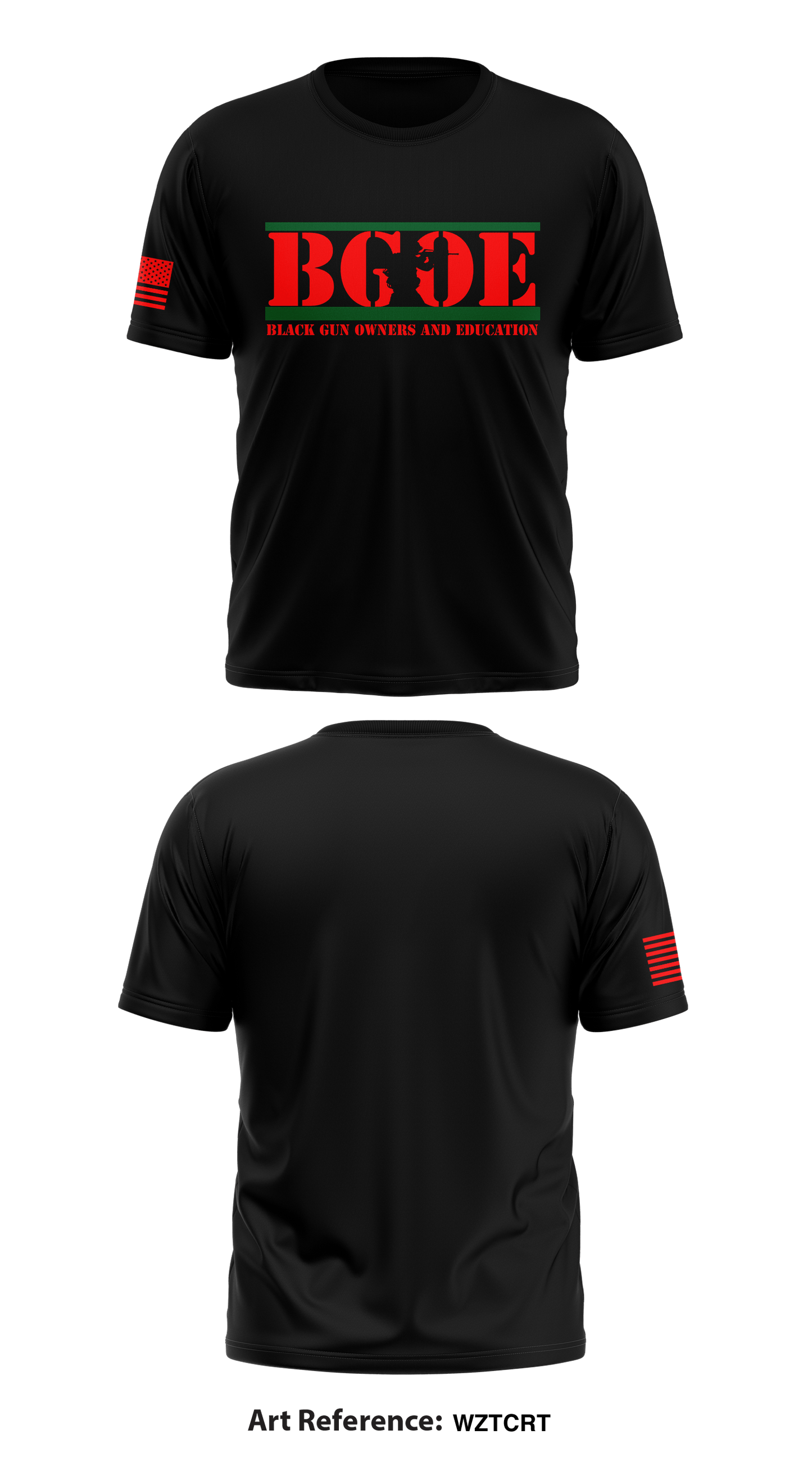 BGOE Store 1 Core Men's SS Performance Tee - WZTCrT