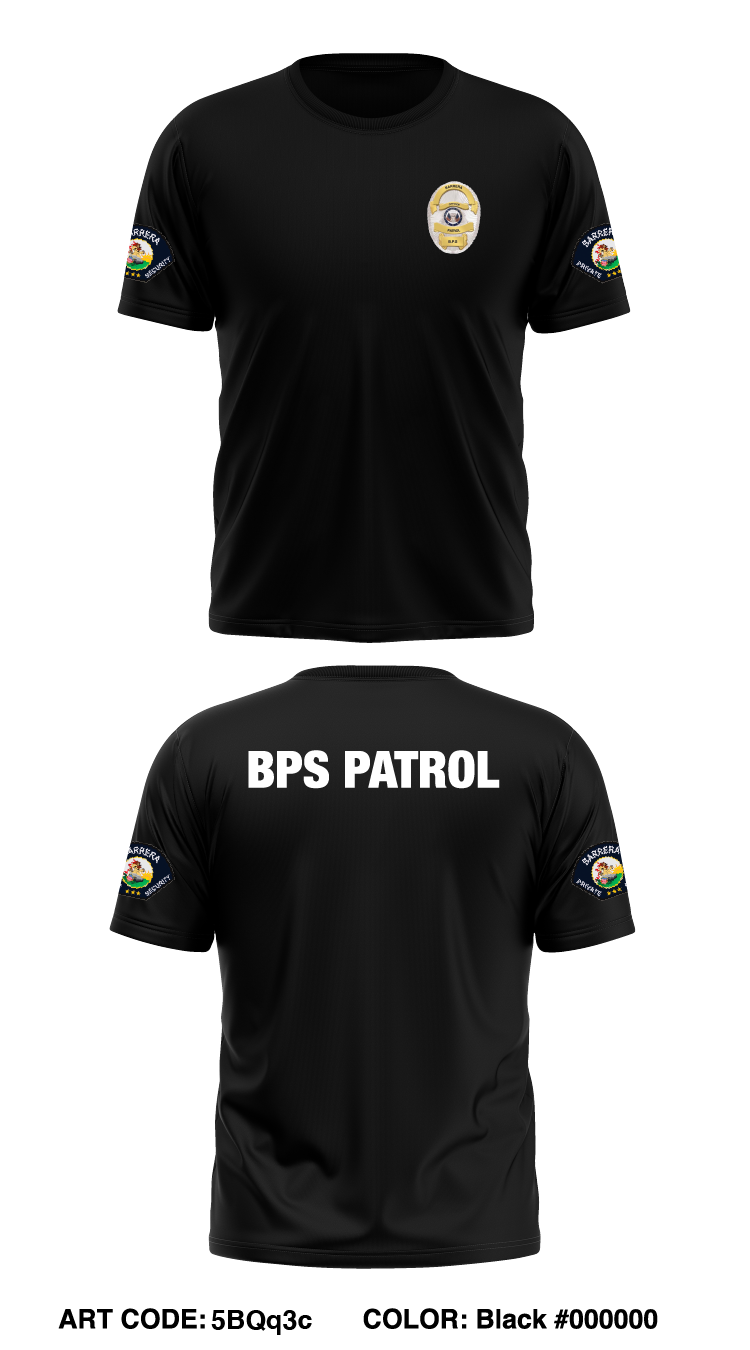 Barrera Private Security Inc Store 1 Core Men's SS Performance Tee - 5BQq3c
