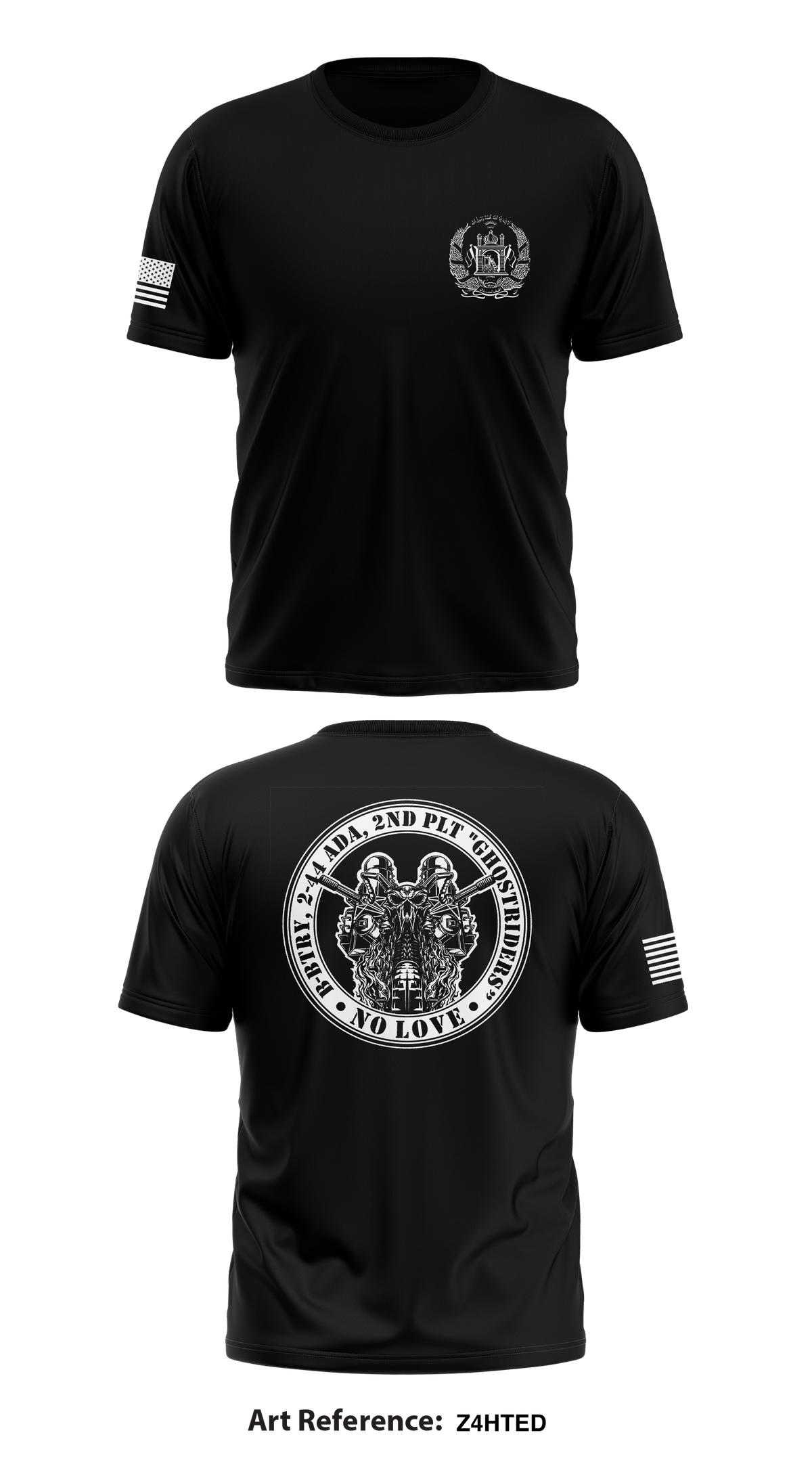 BRAVO 2-44 ADA 2ND PLT -GHOSTRIDERS- Store 1 Core Men's SS Performance Tee - z4hTeD