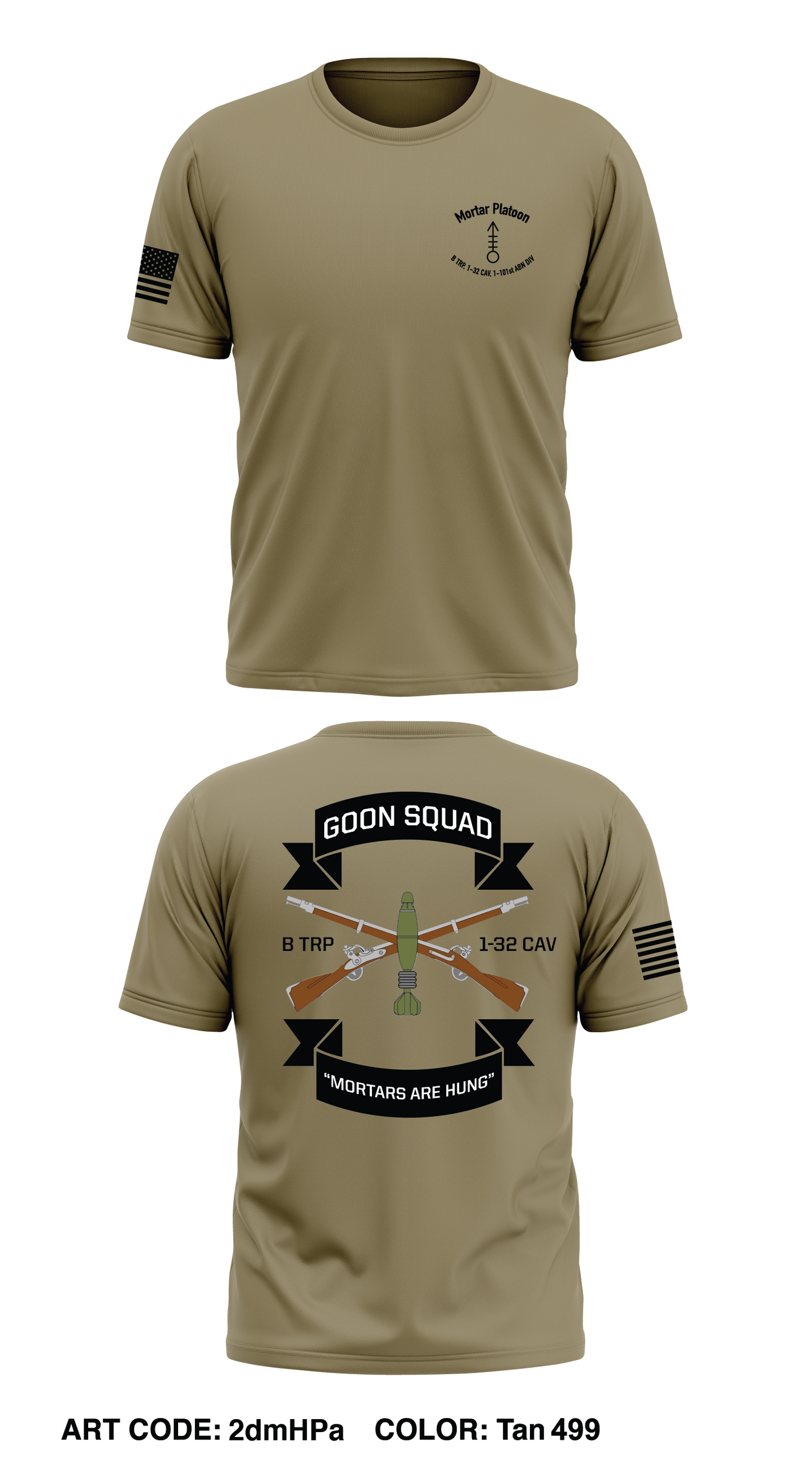 B TRP, 1-32 CAV, 101st ABN DIV Store 1 Core Men's SS Performance Tee - 2dmHPa