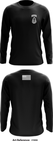 B Troop 1-73 CAV Store 1 Core Men's LS Performance Tee - 57NBM8