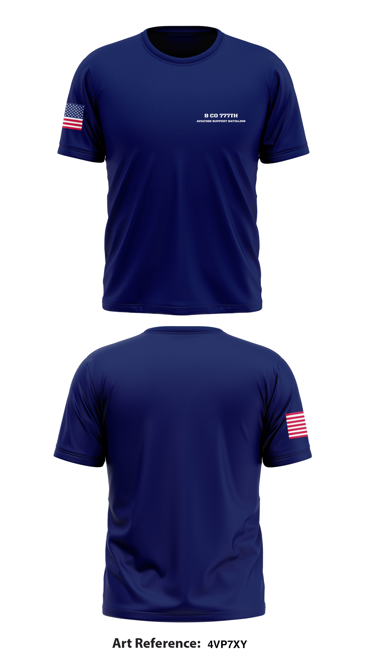 B Co 777th Aviation Support Battalion Store 1 Core Men's SS Performance Tee - 4Vp7Xy