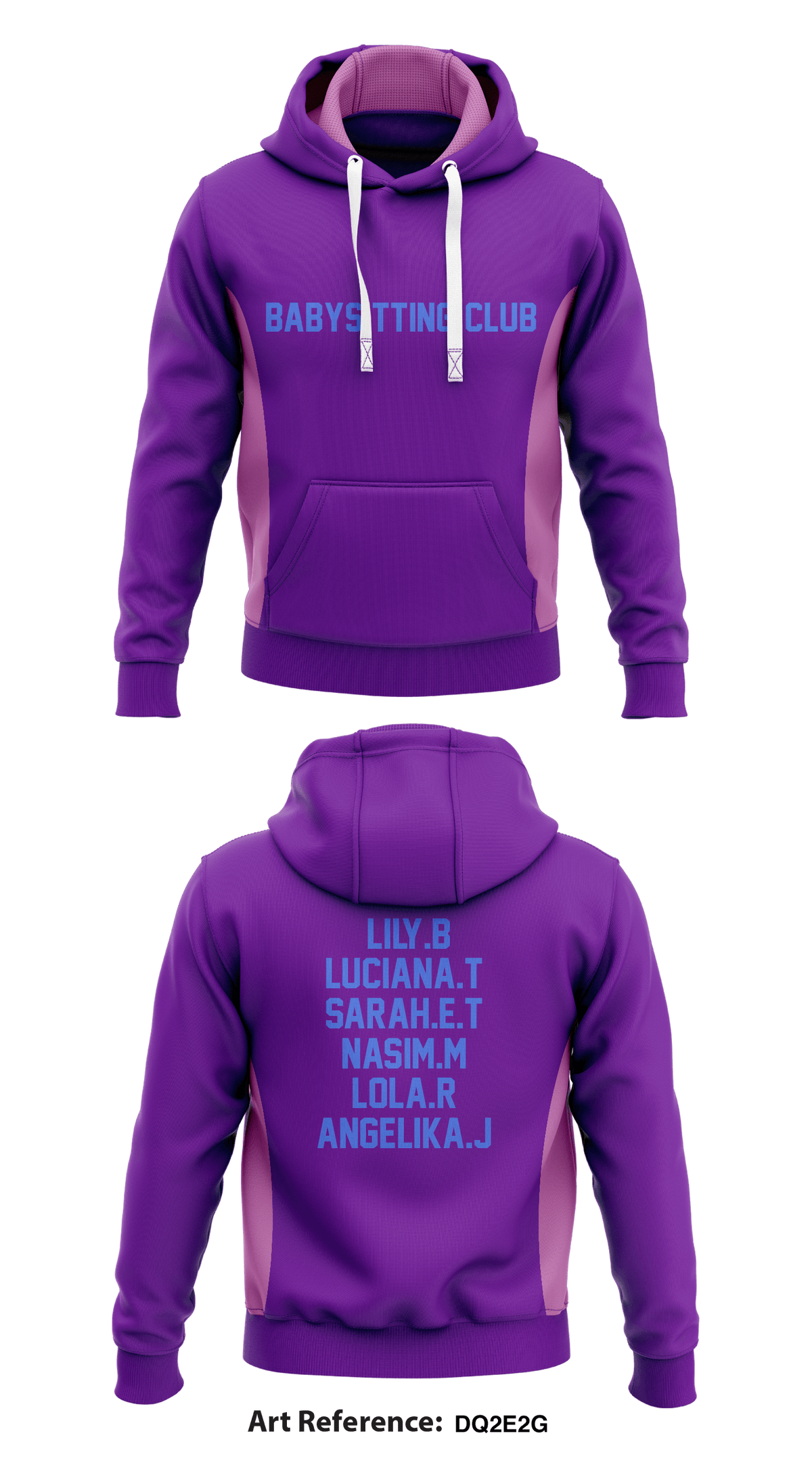 Babysitting Club Store 1 Core Men's Hooded Performance Sweatshirt - Dq2E2G