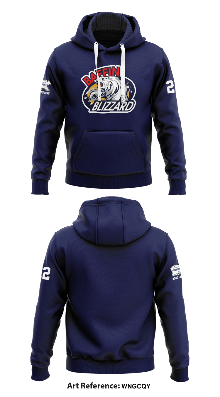Baffin Blizzards Store 1 Core Men's Hooded Performance Sweatshirt - WNgCqy