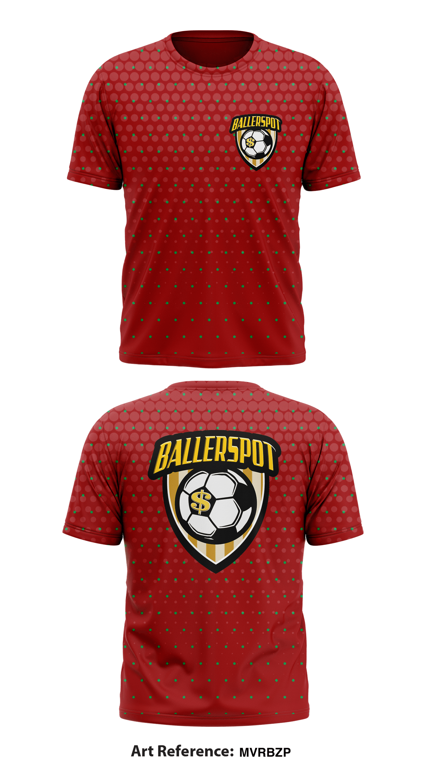 BallersPot Store 1 Core Men's SS Performance Tee - mvrBZP