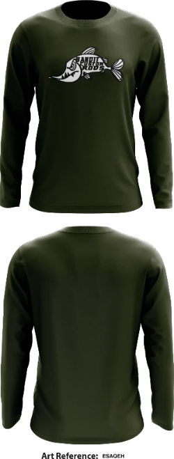 Bandit Custom Rods Store 1 Core Men's LS Performance Tee - eSaQEh
