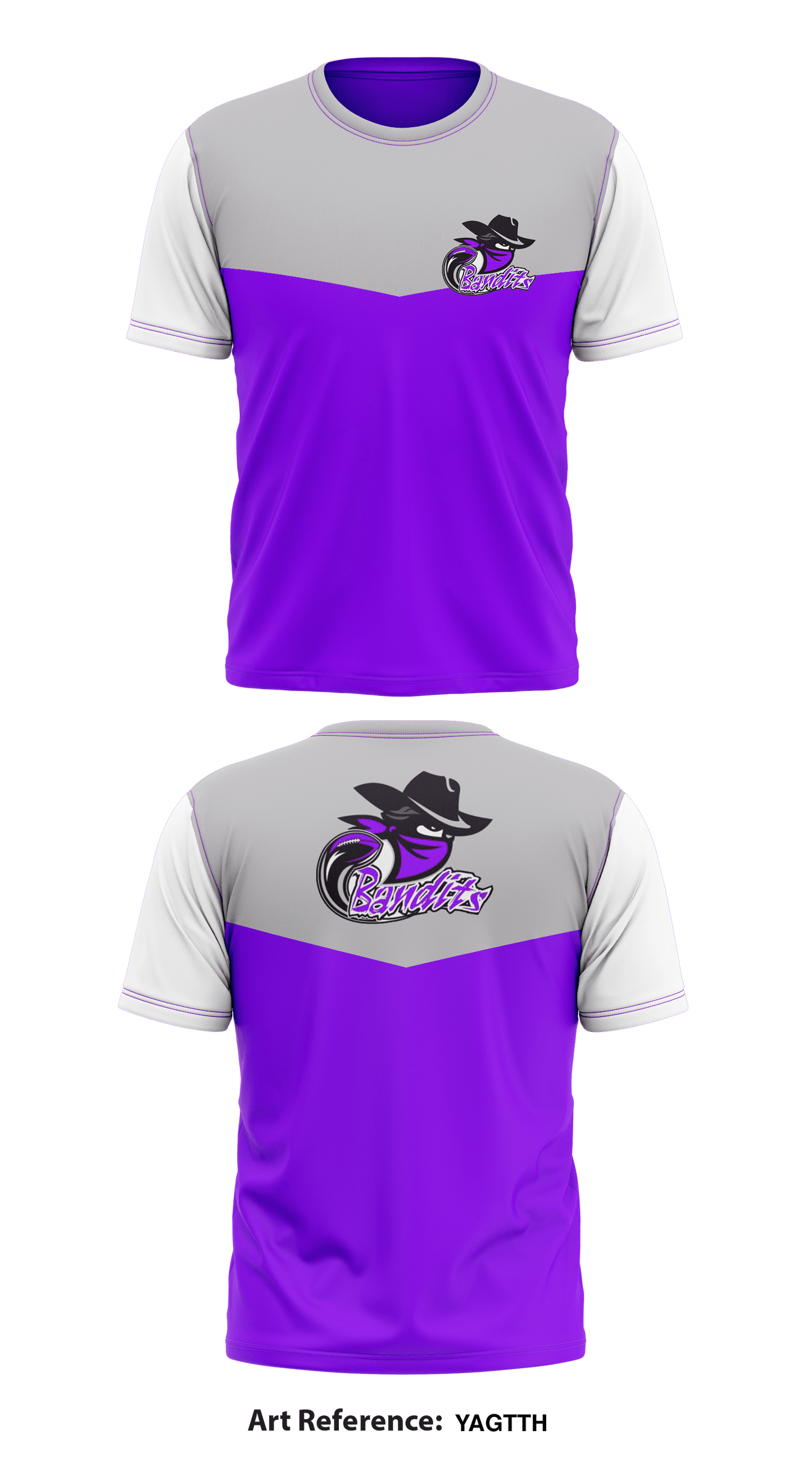 Bandits Store 1 Core Men's SS Performance Tee - YagTtH