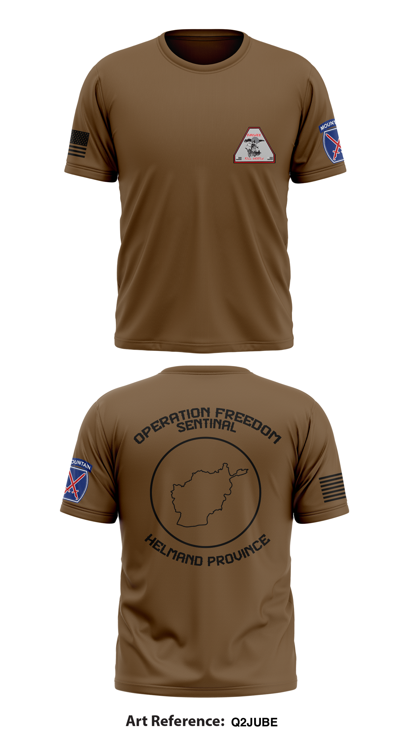 Banshee Troop, 3-71 Cav Store 1 Core Men's SS Performance Tee - q2JuBe