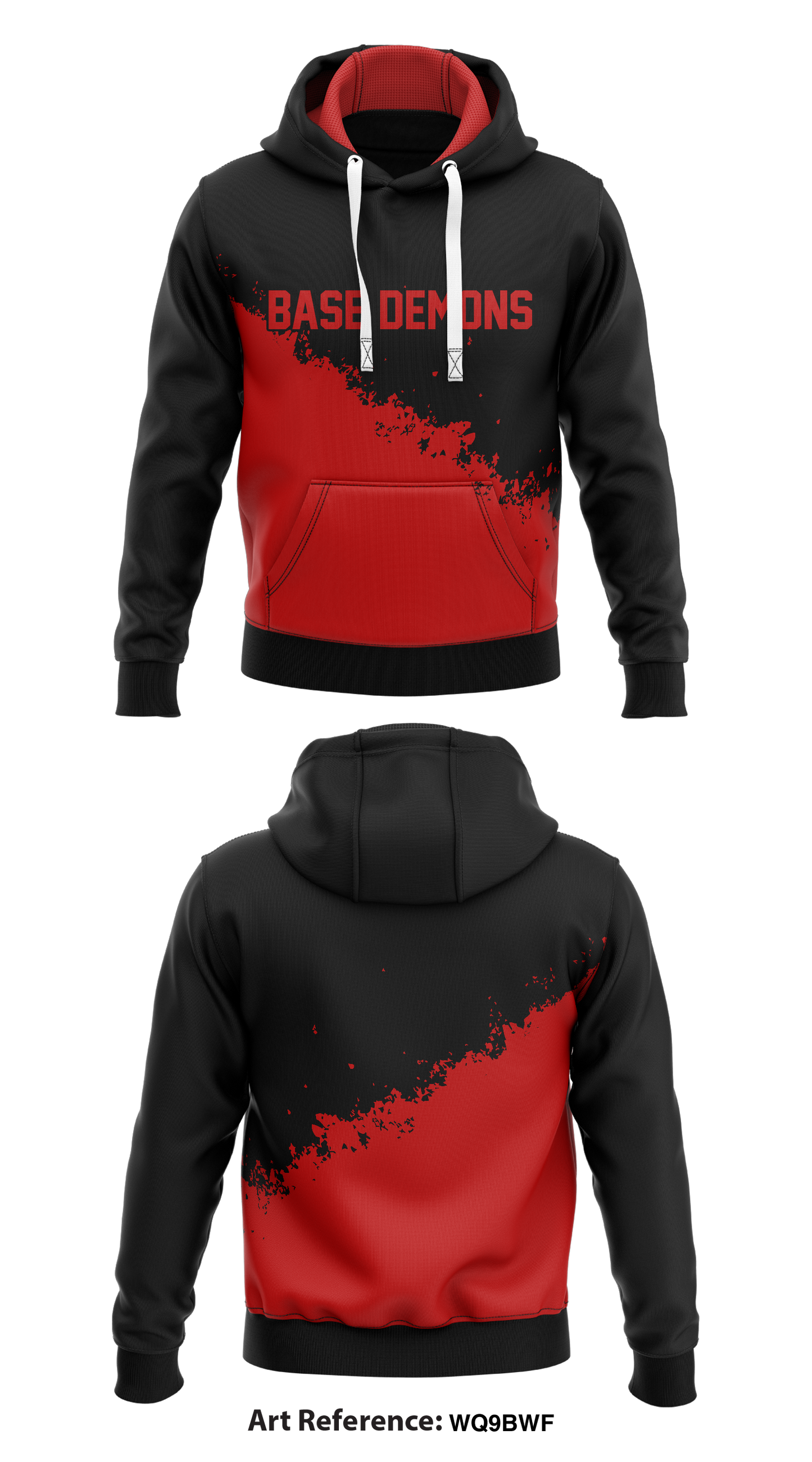 Base Demons Store 1 Core Men's Hooded Performance Sweatshirt - WQ9bWf
