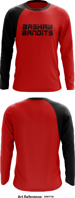 Bashaw Bandits Store 1 Core Men's LS Performance Tee - XREyyw