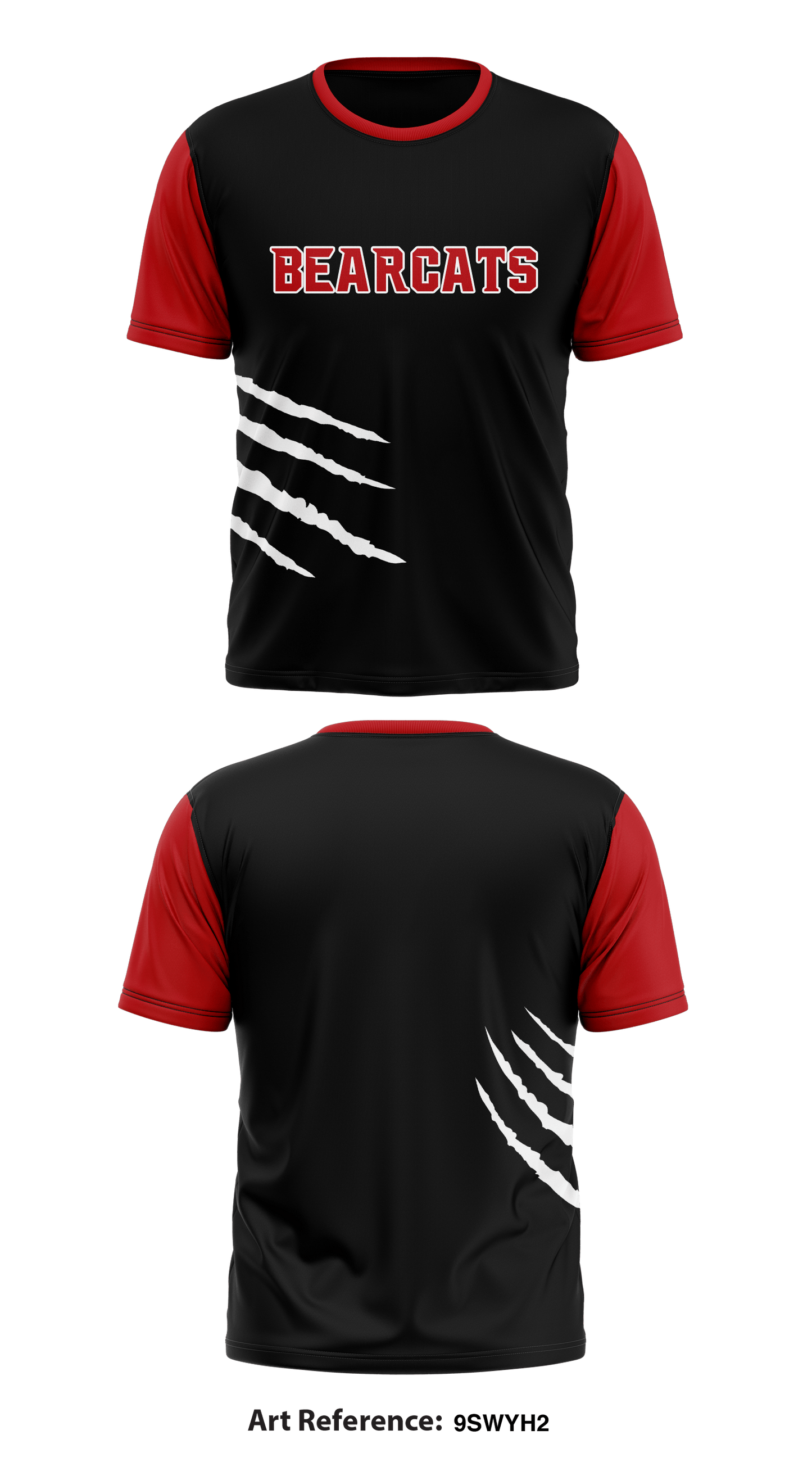 Bearcats Store 2 Core Men's SS Performance Tee - 9SWYh2