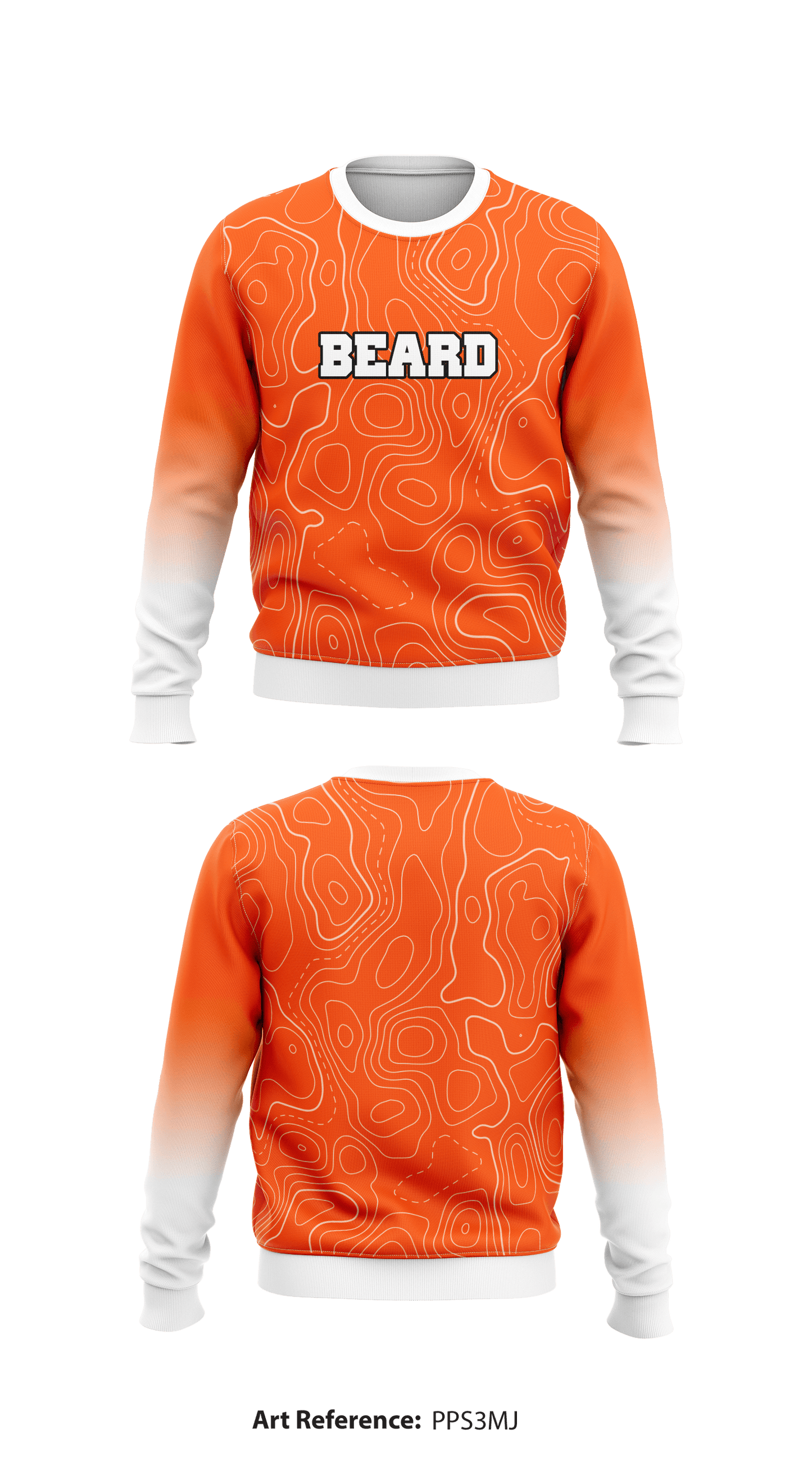 Beard Core Men's Crewneck Performance Sweatshirt - PPs3Mj
