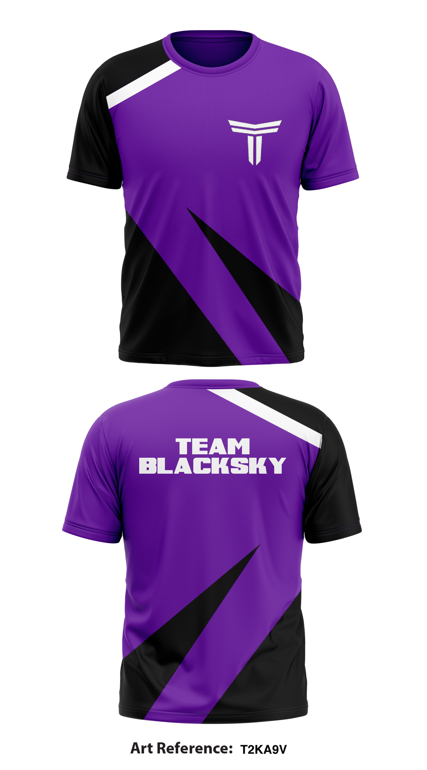 Team Blacksky Store 1 Core Men's SS Performance Tee - T2ka9V