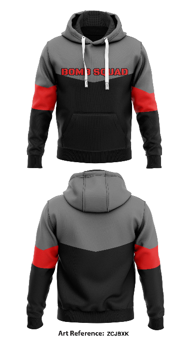 Bomb Squad 2 Core Men's Hooded Performance Sweatshirt - ZcJbxK