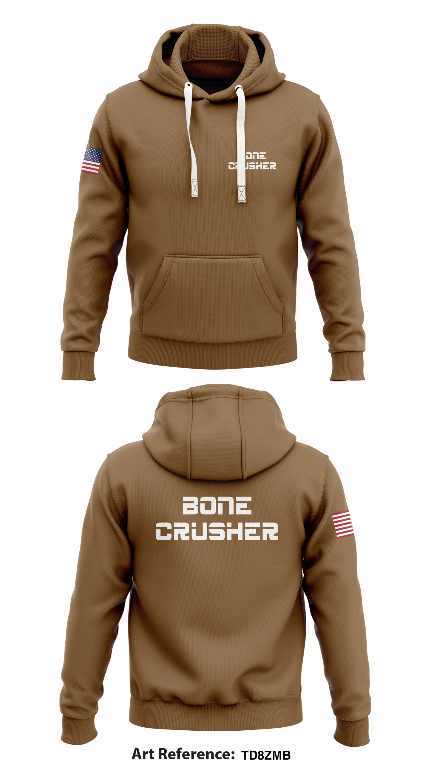 Bone crusher Store 1 Core Men's Hooded Performance Sweatshirt - Td8ZmB