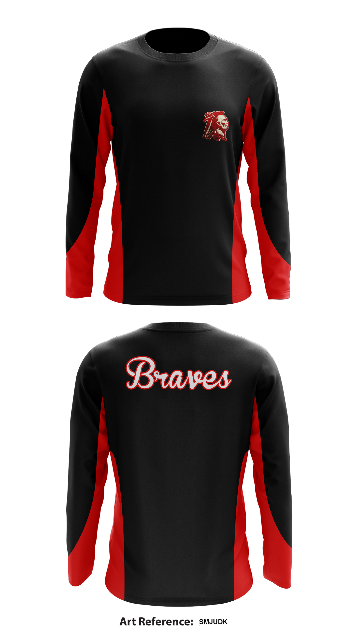 Braves Core Men's LS Performance Tee - SMJUdK