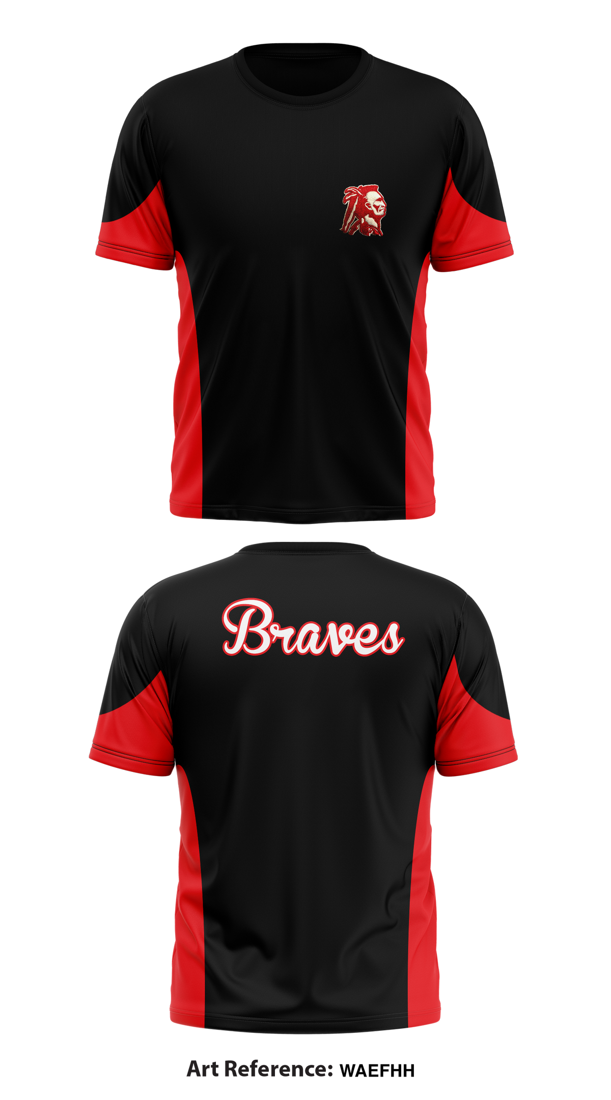 Braves Core Men's SS Performance Tee - WAeFhh