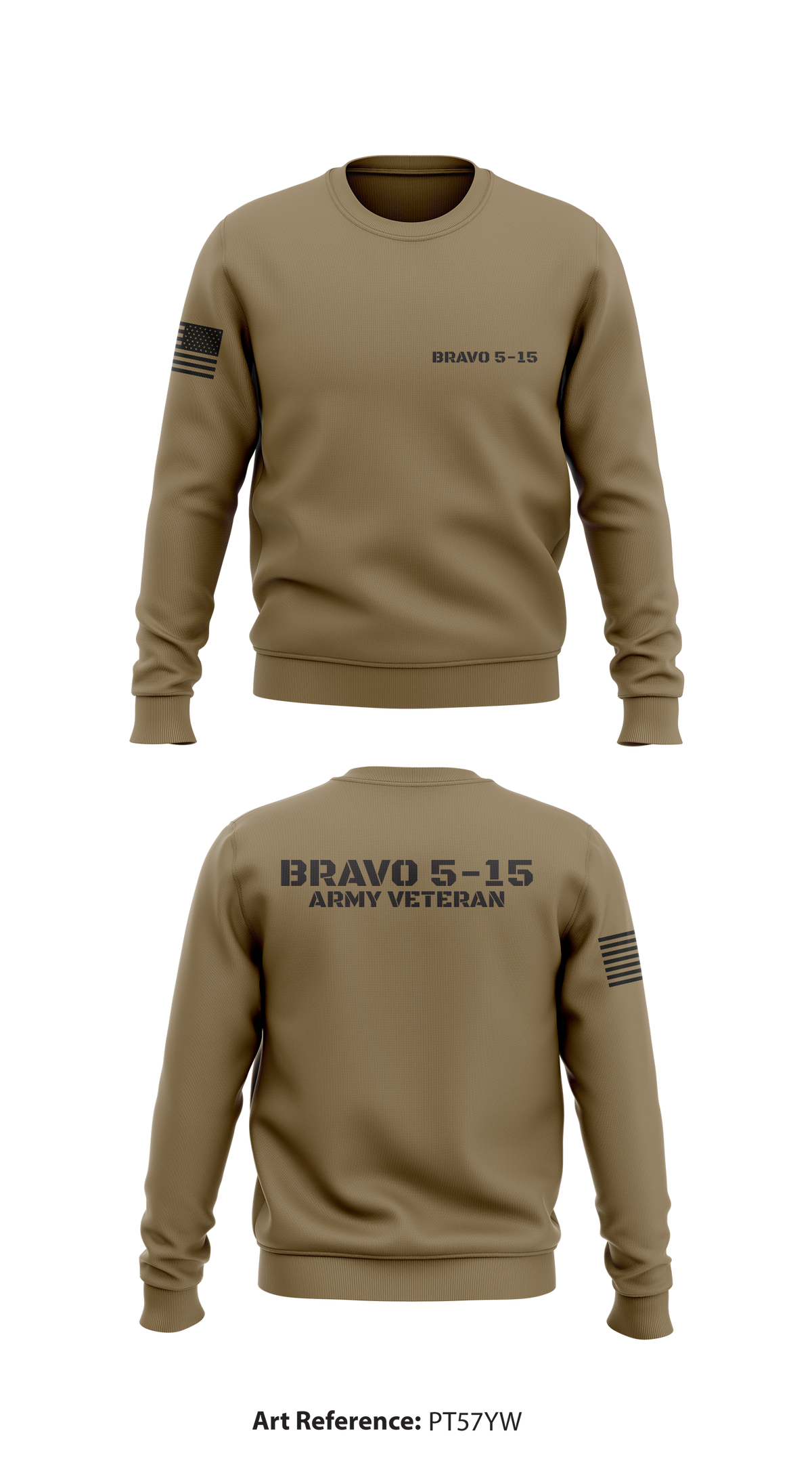 Bravo 5-15 Store 1 Core Men's Crewneck Performance Sweatshirt - pT57YW