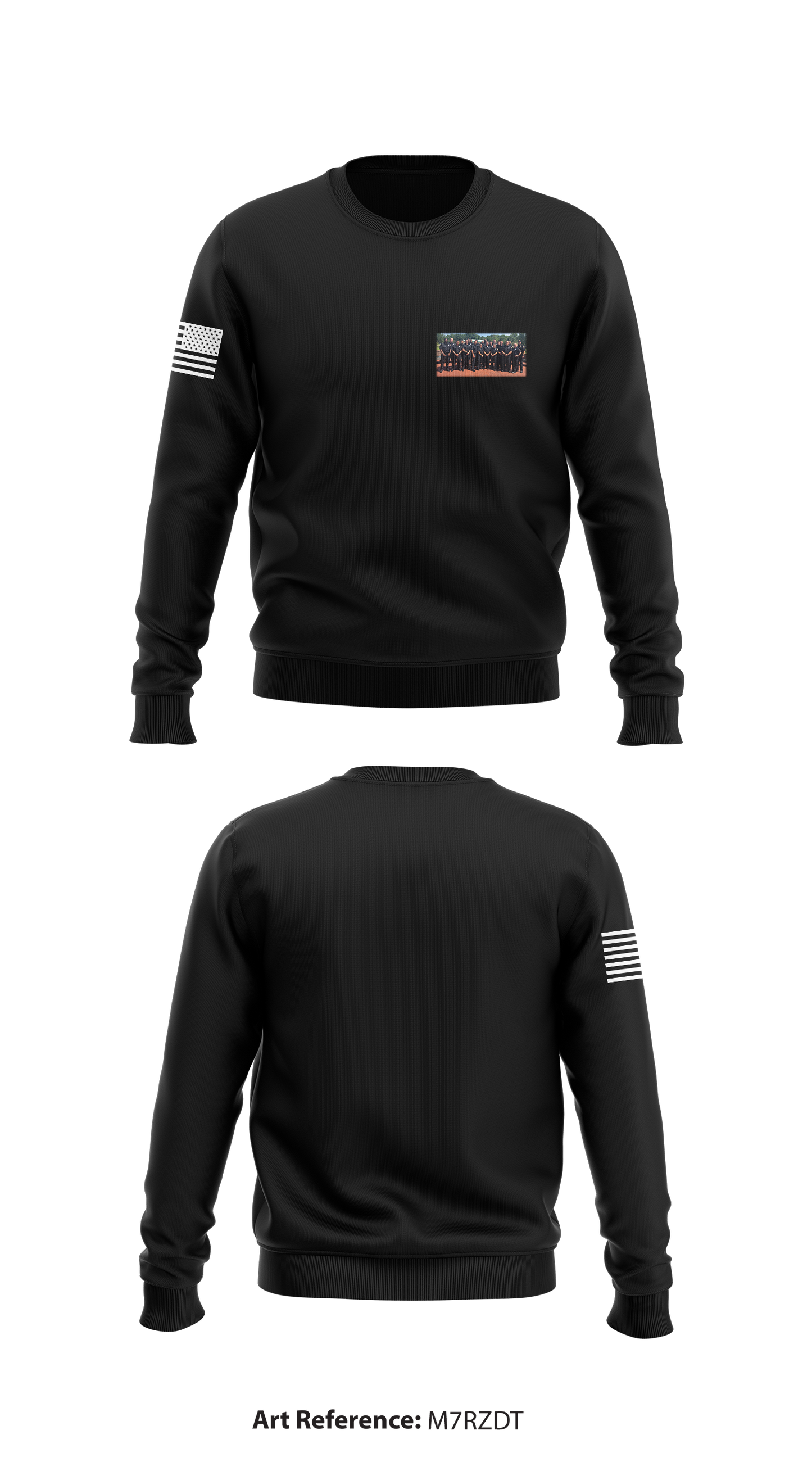 Bravo Store 1 Core Men's Crewneck Performance Sweatshirt - M7RZDT