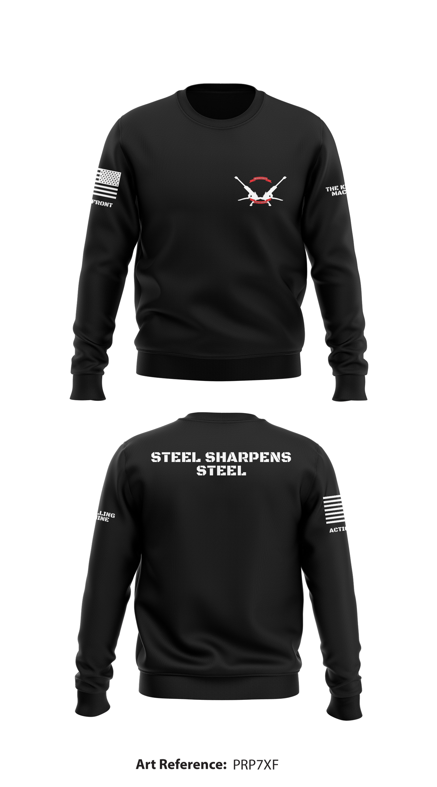 Bravo Battery 2-146 FA Store 1 Core Men's Crewneck Performance Sweatshirt - pRp7XF