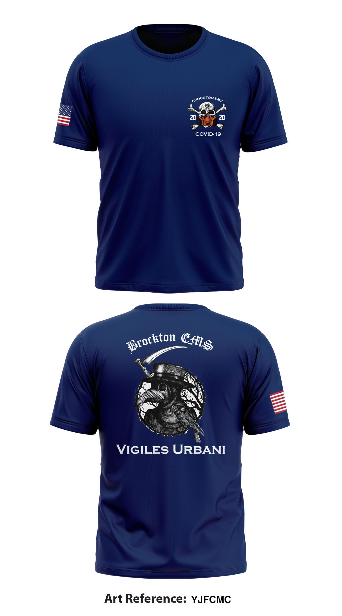 Brockton EMS Store 1 Core Men's SS Performance Tee - YJFCmc