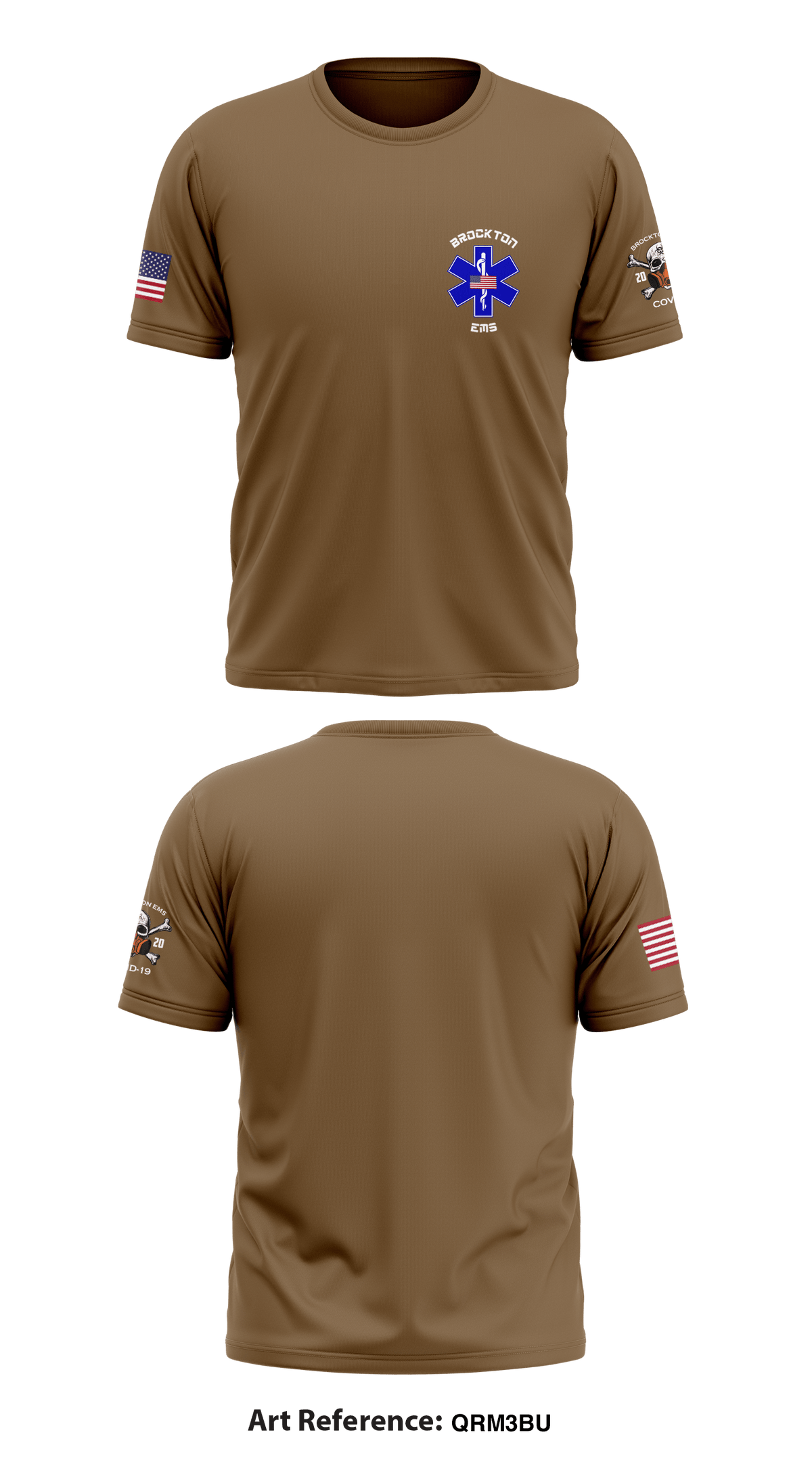 Brockton EMS Store 1 Core Men's SS Performance Tee - qRm3bU