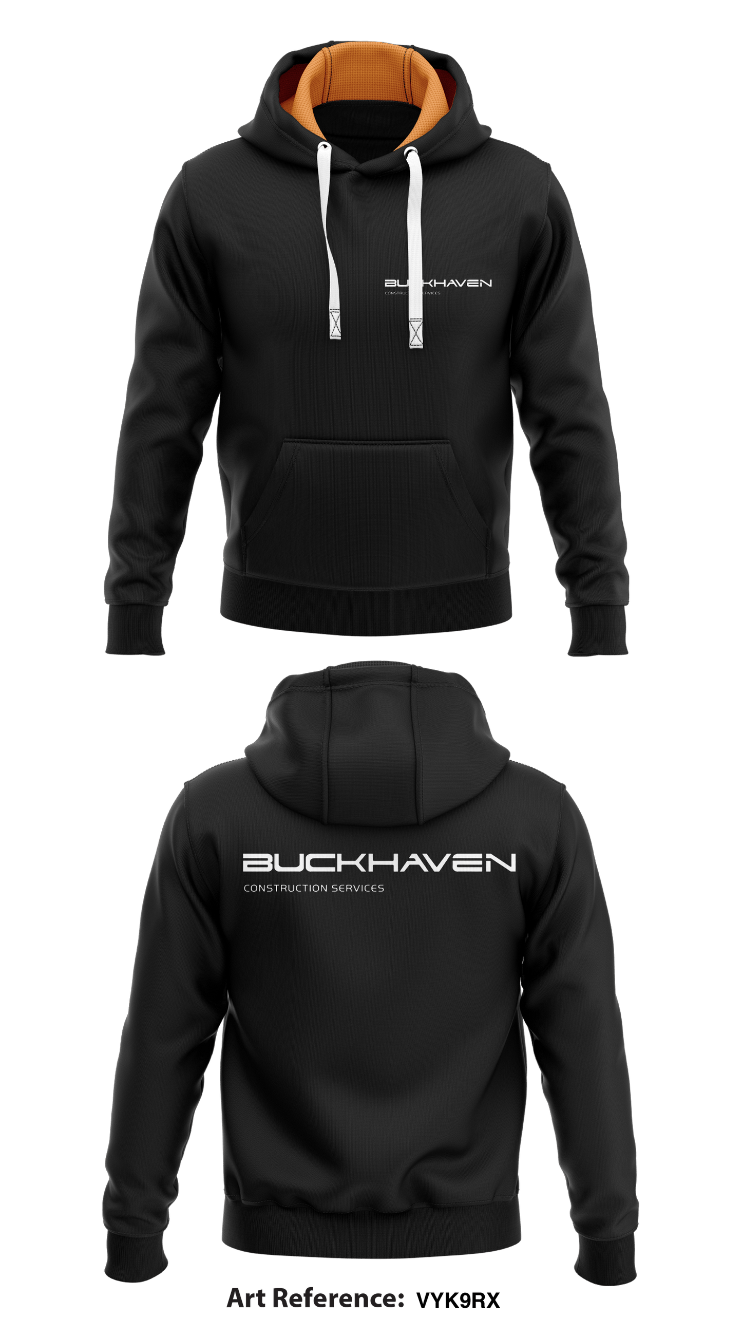 Buckhaven Construction LLC Store 1 Core Men's Hooded Performance Sweatshirt - vYK9rx
