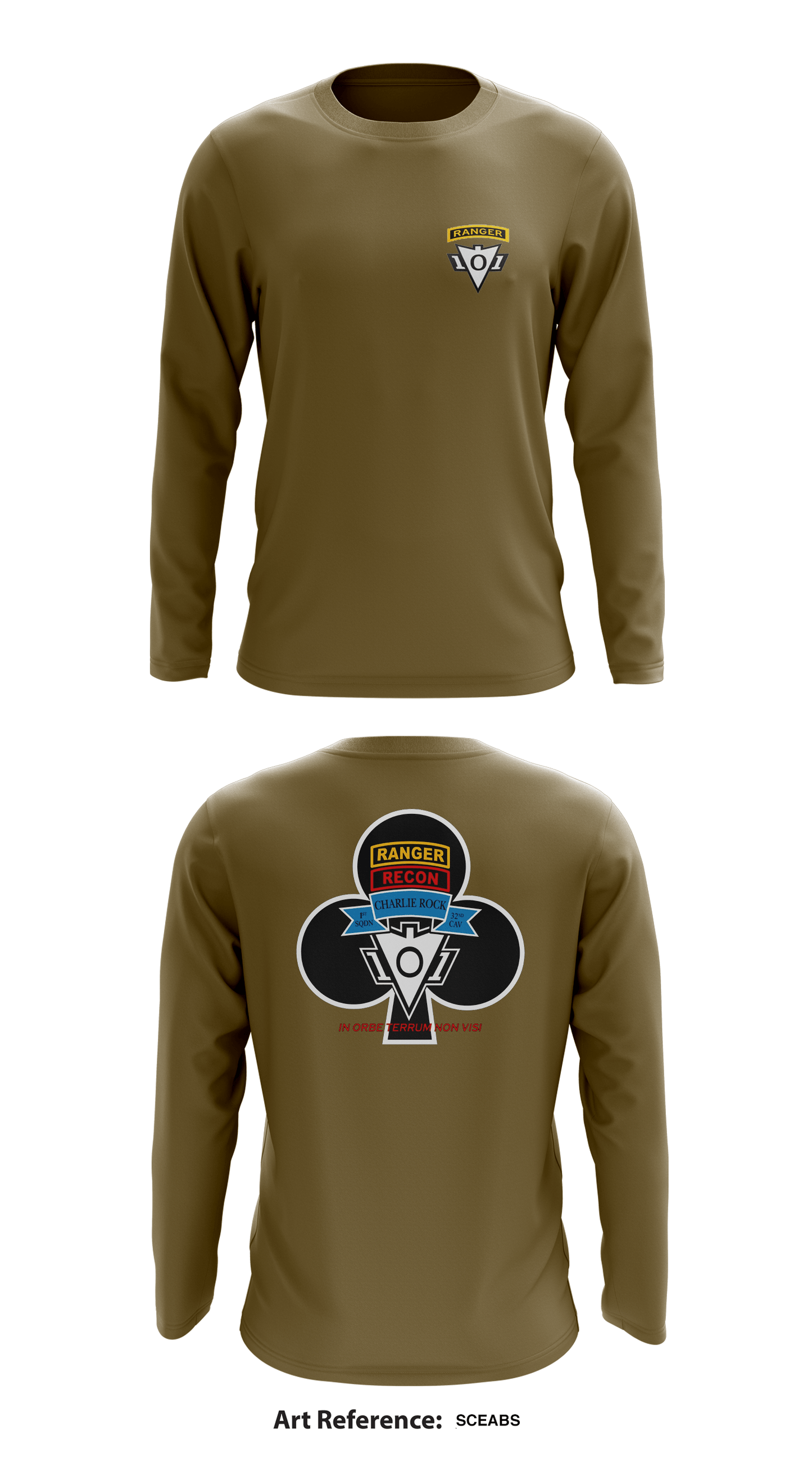C/1-32 CAV Store 1 Core Men's LS Performance Tee - sceaBs