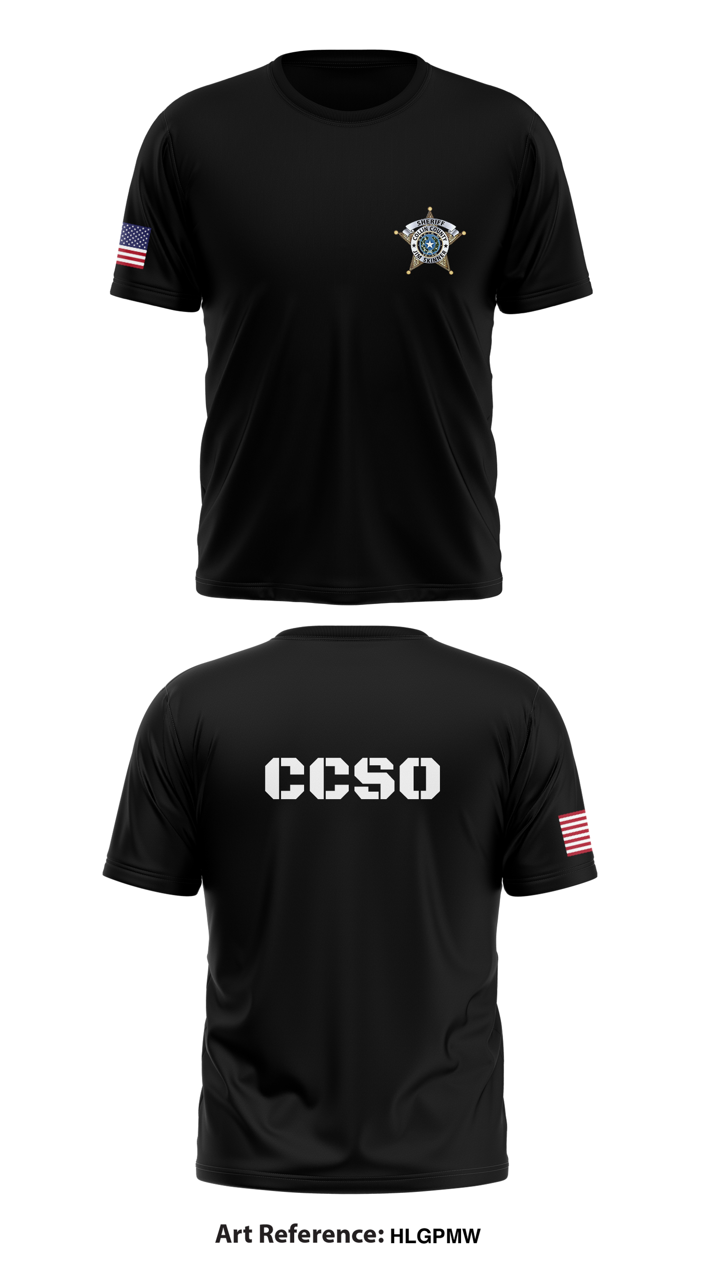 CCSO Core Men's SS Performance Tee - HLGPMw