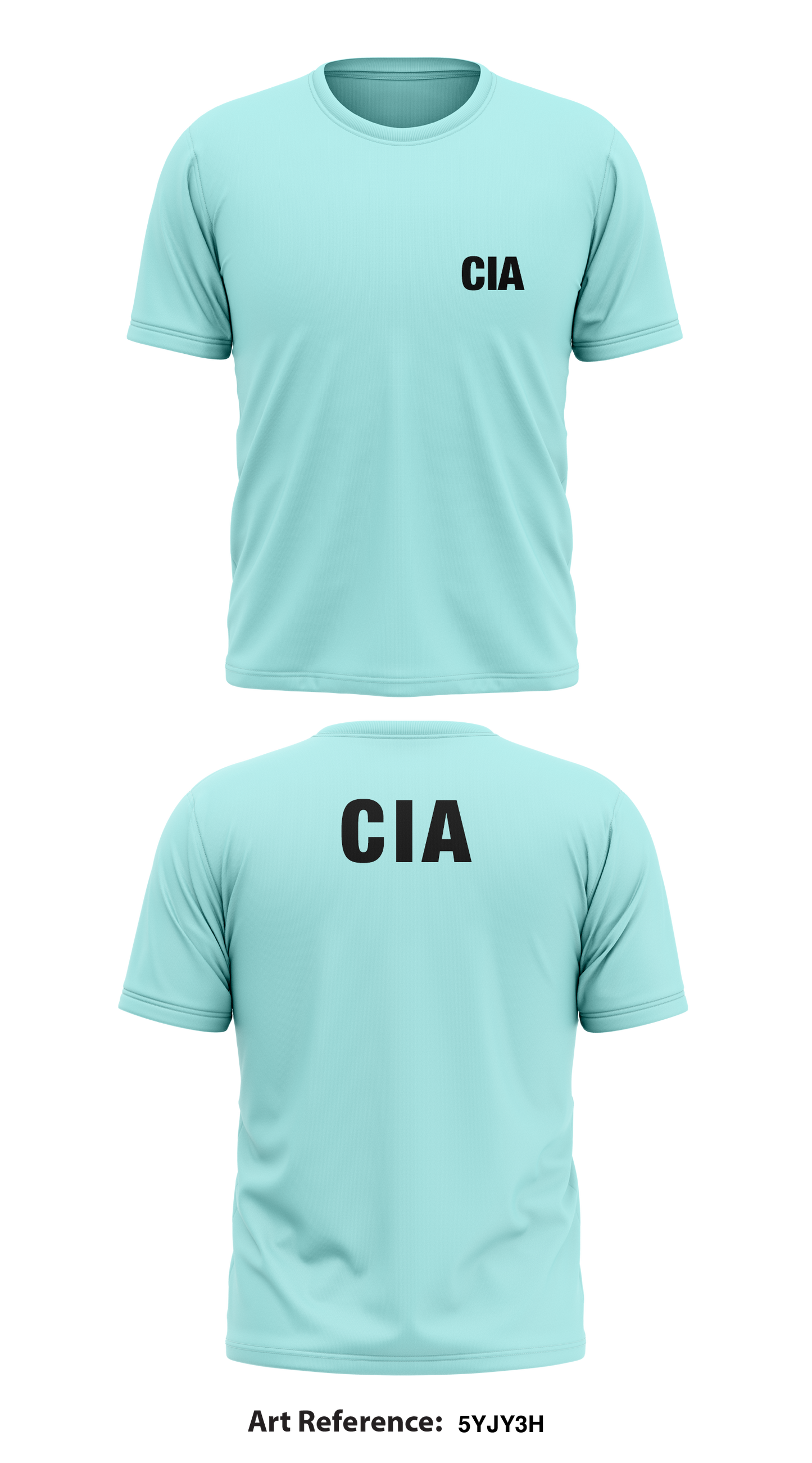 CIA Store 1 Core Men's SS Performance Tee - 5YjY3H