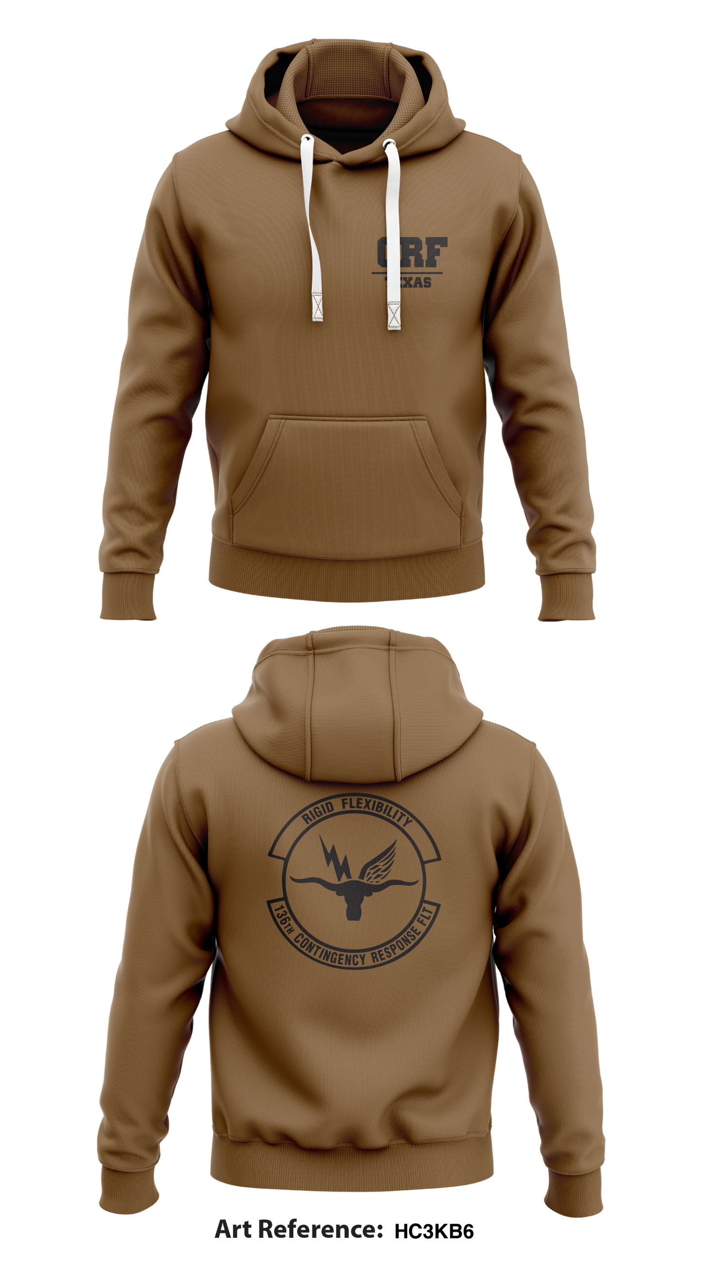 C.R.F Core Men's Hooded Performance Sweatshirt - hC3KB6