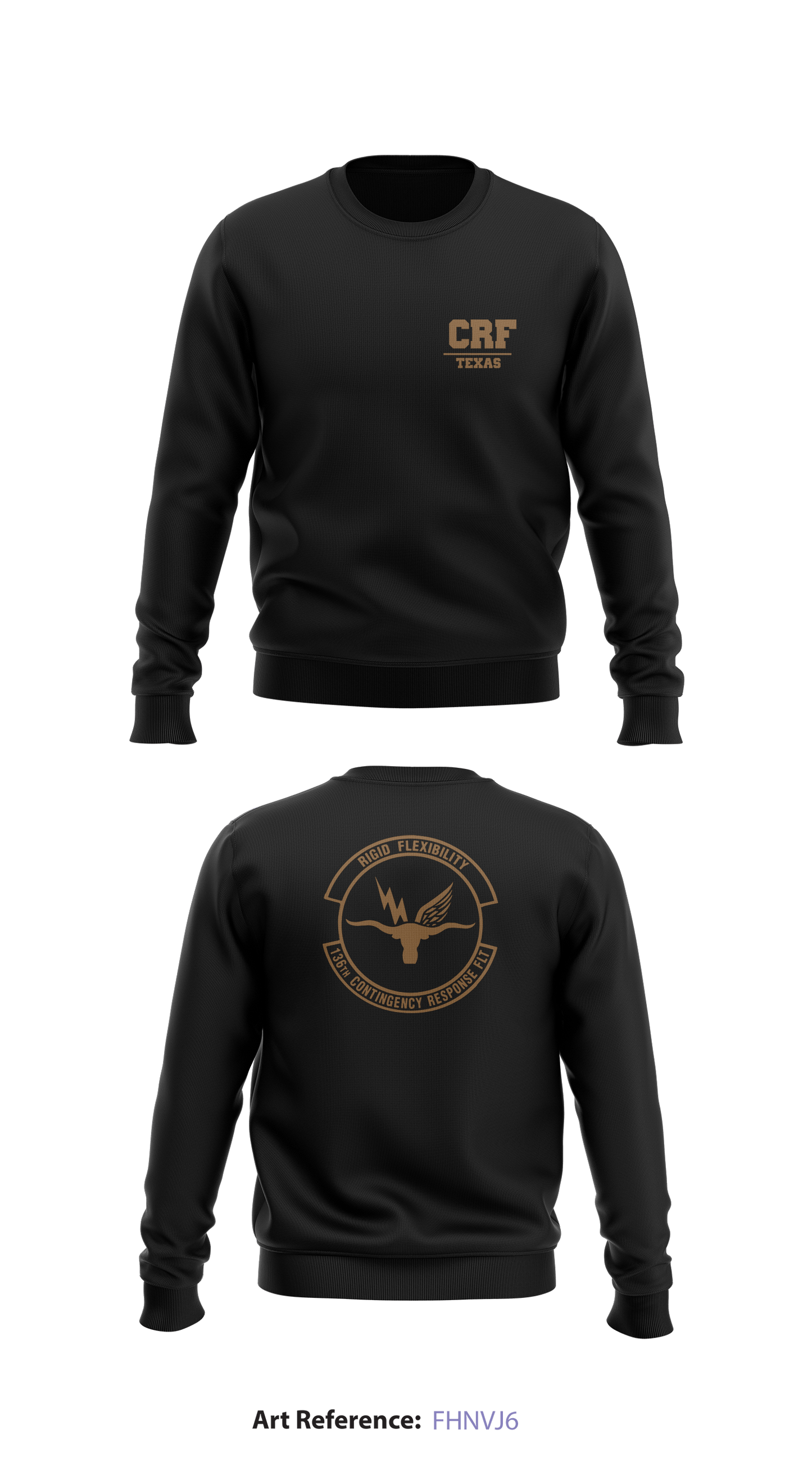 C.R.F Core Men's Crewneck Performance Sweatshirt - FHnvJ6