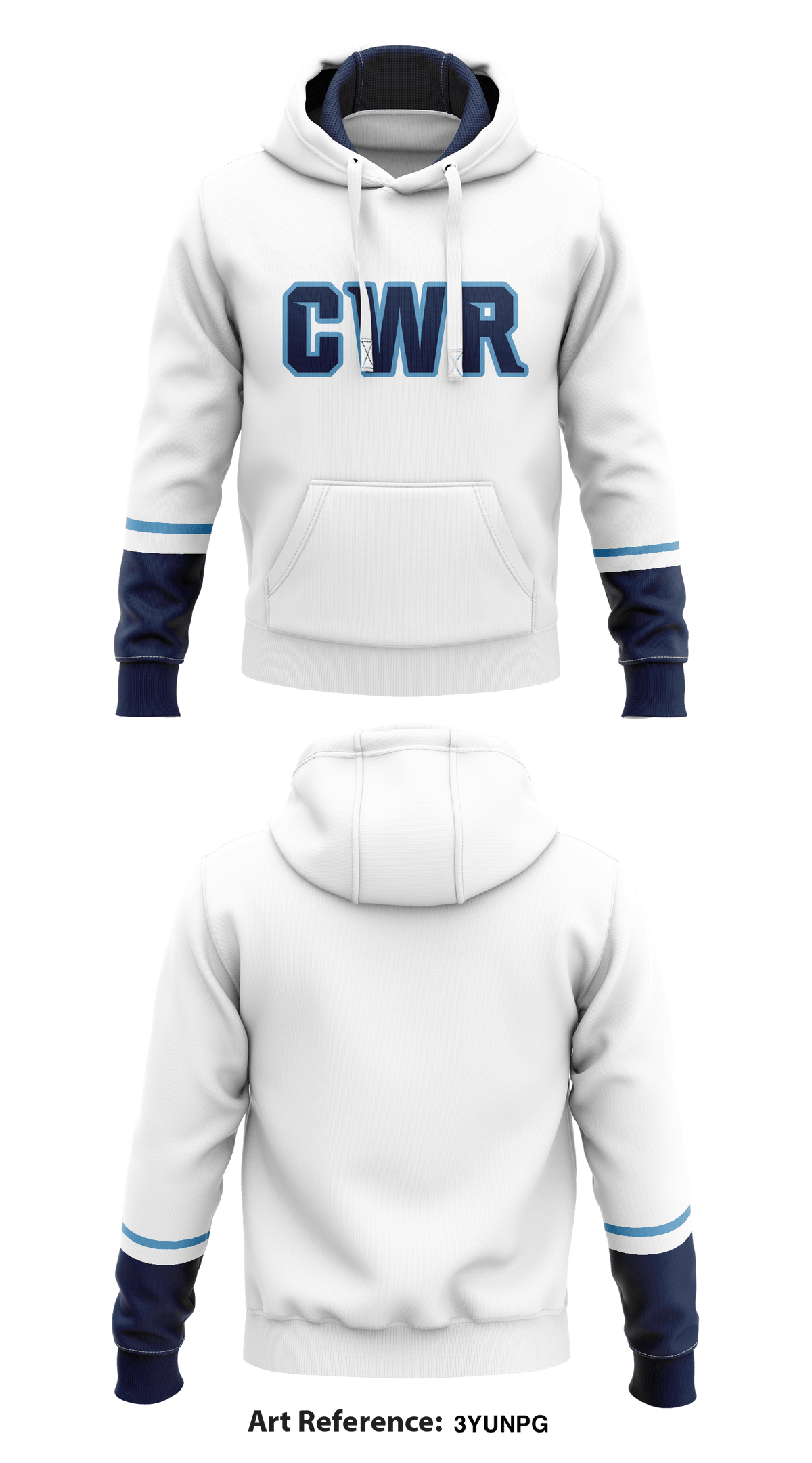 CWR Store 2 Core Men's Hooded Performance Sweatshirt - 3Yunpg