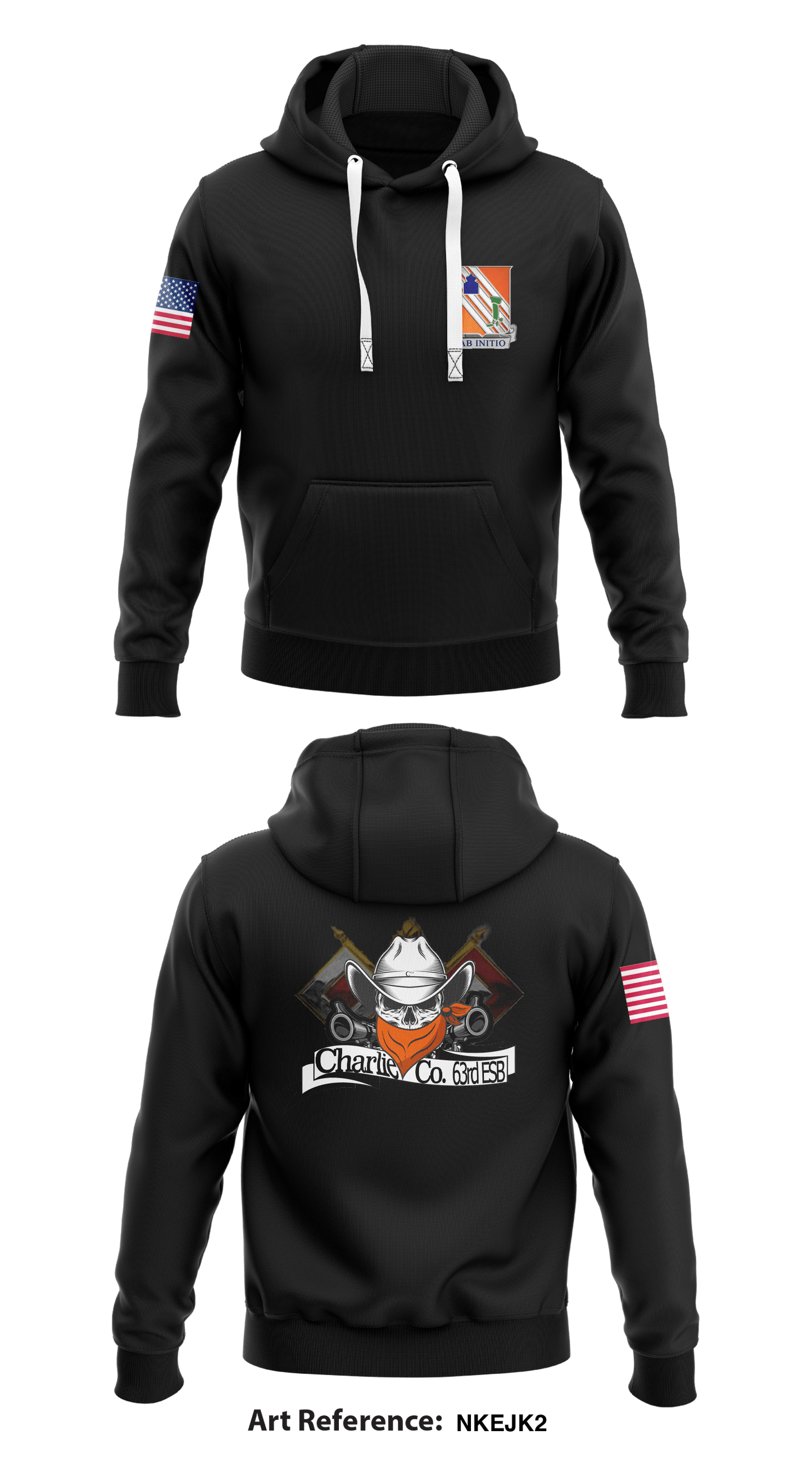C/63rd ESB Core Men's Hooded Performance Sweatshirt - nKEjk2