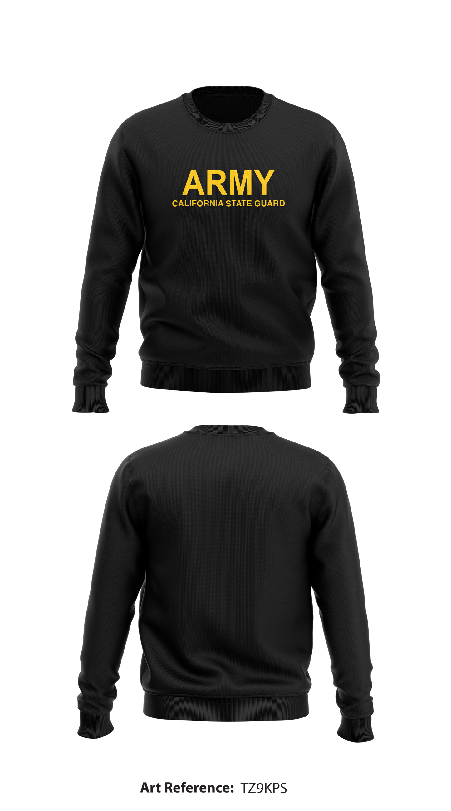 California State Guard Store 1 Core Men's Crewneck Performance Sweatshirt - TZ9KpS