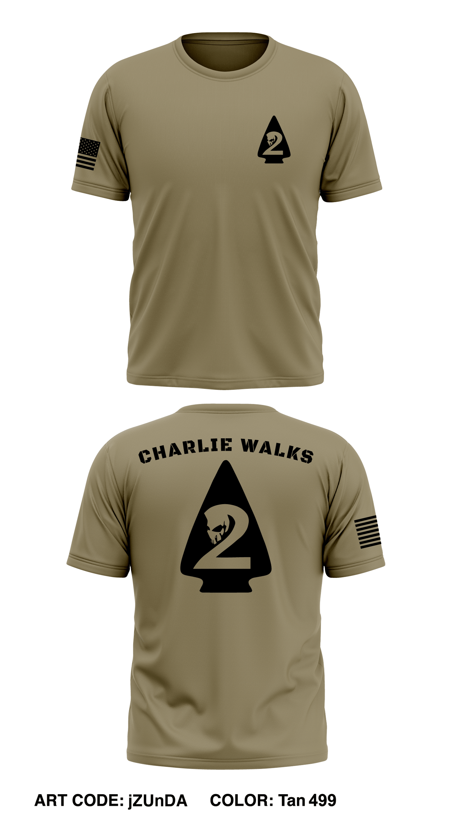 C co 3-509th Store 1 Core Men's SS Performance Tee - jZUnDA